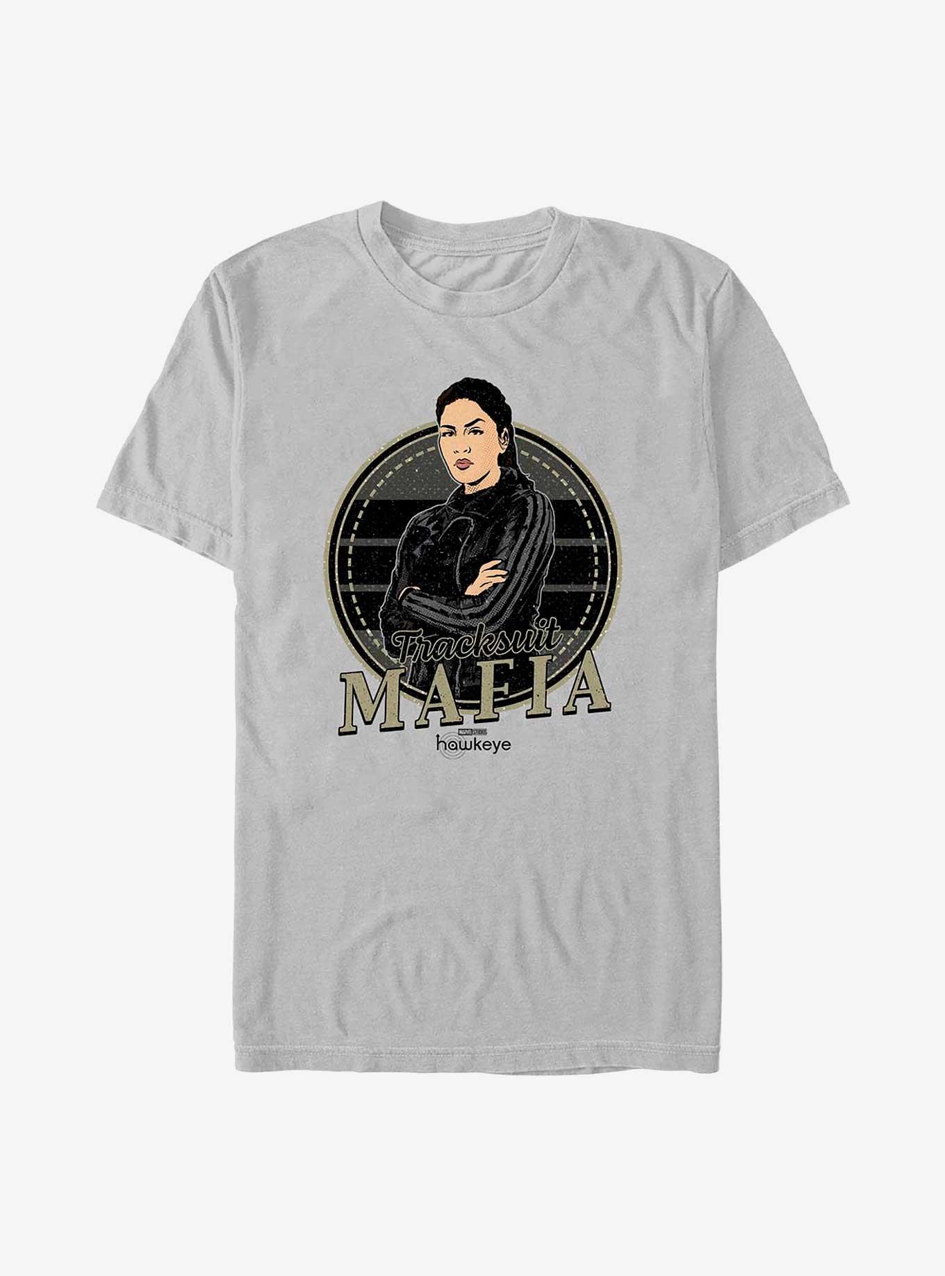 Marvel Hawkeye Tracksuit Mafia T-Shirt, SILVER, hi-res