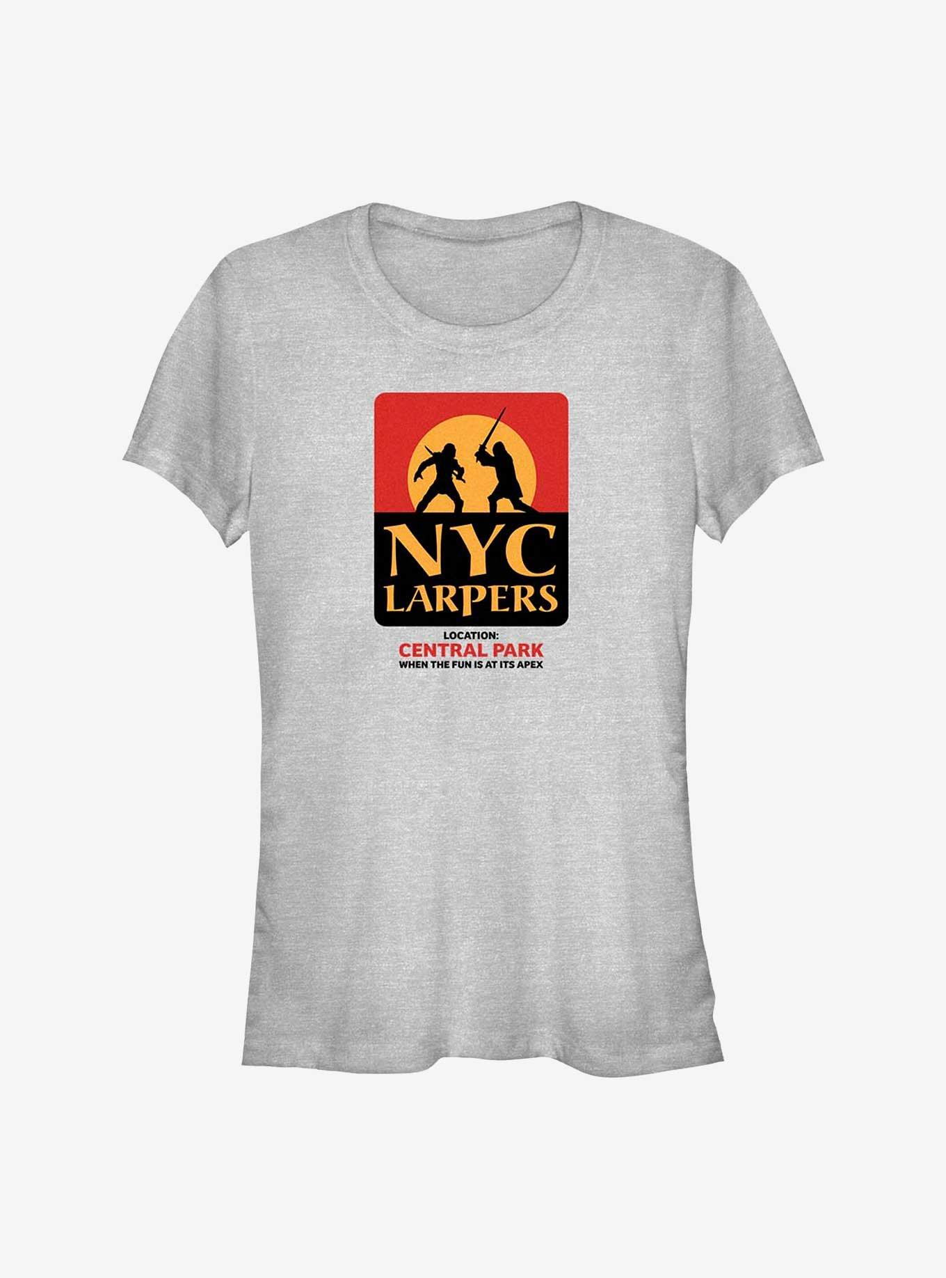 Marvel Hawkeye NYC Larpers Girl's T-Shirt, ATH HTR, hi-res