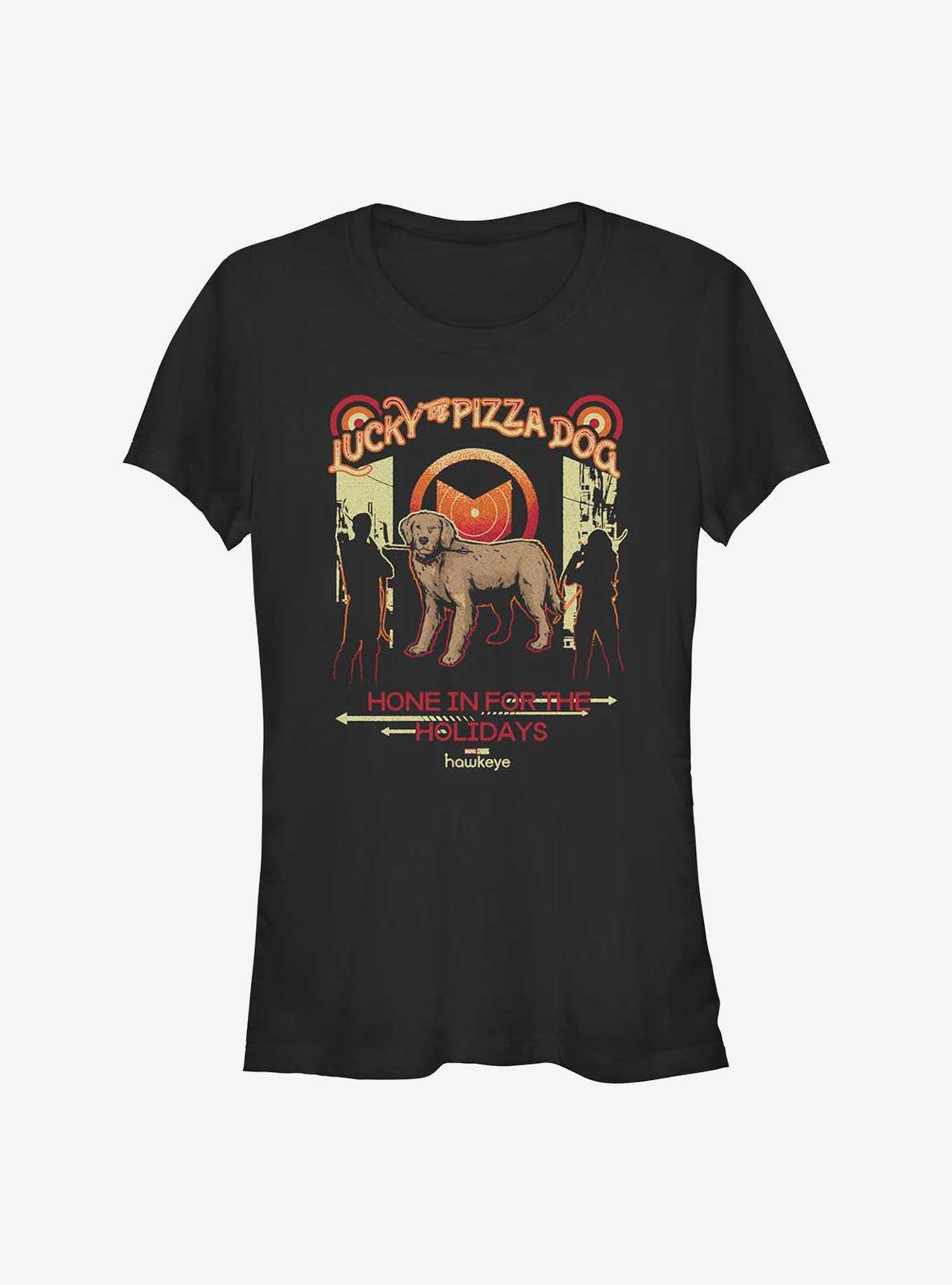 Marvel Hawkeye Lucky The Pizza Dog Girl's T-Shirt, , hi-res