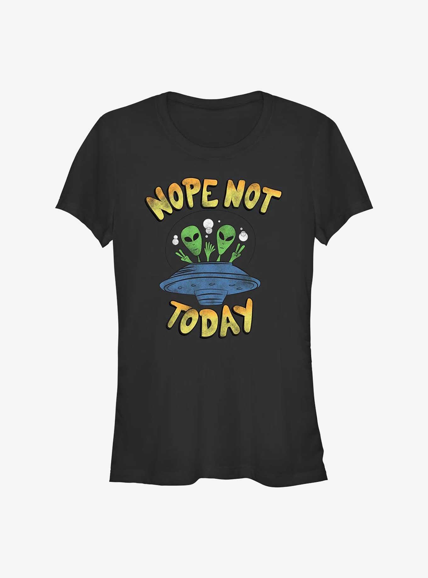 Nope Alien Girls T-Shirt, , hi-res