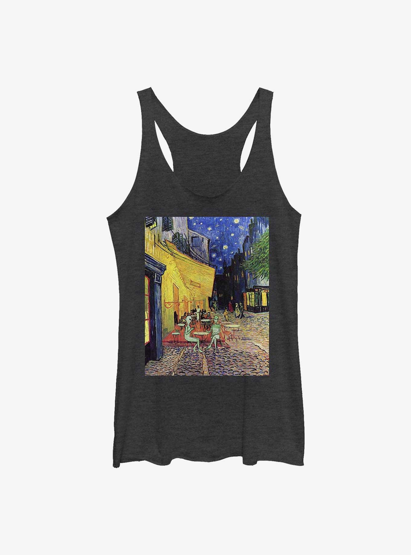 Alien Paris Girls Tank, BLK HTR, hi-res