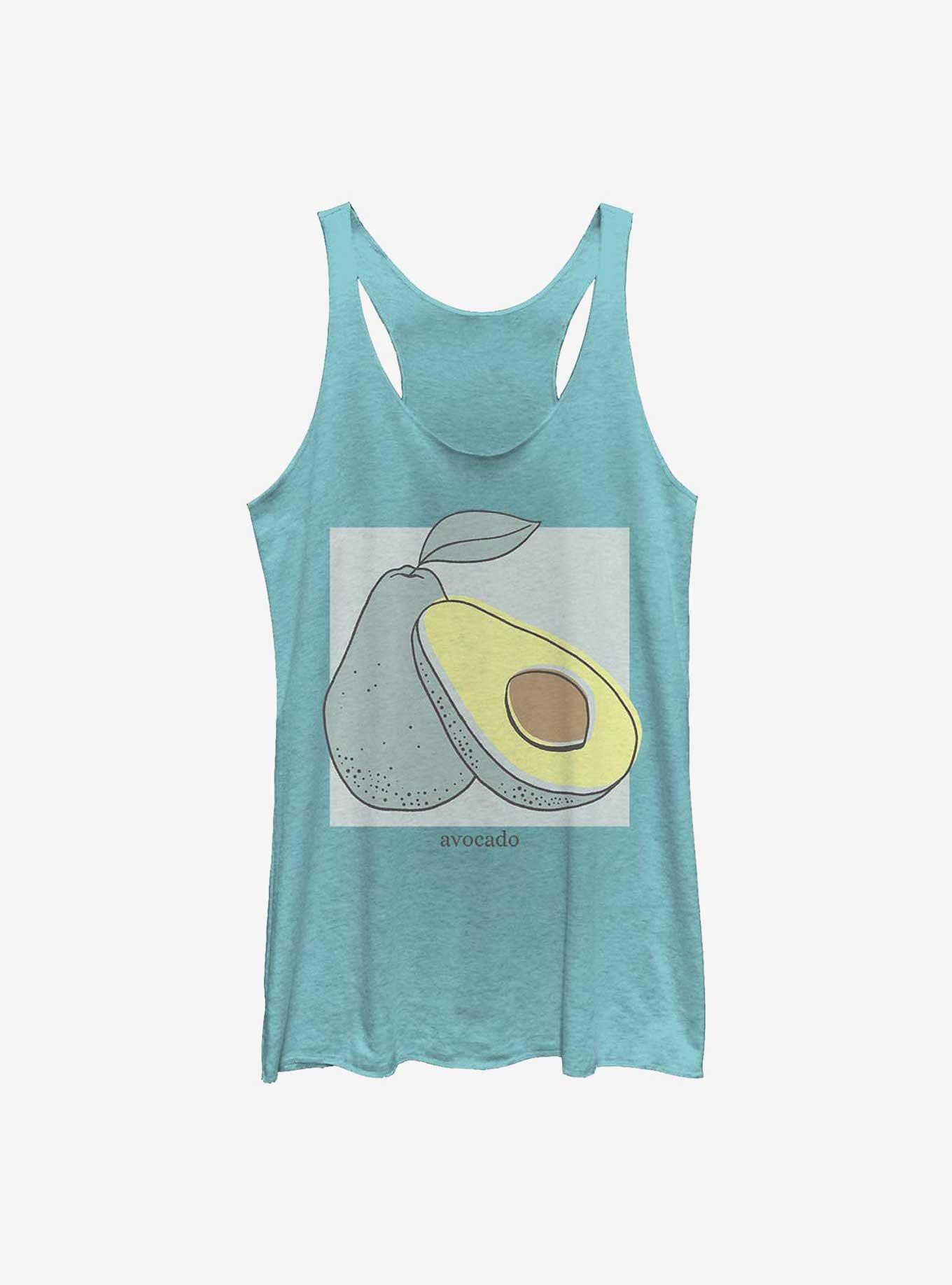 Avocado Girls Tank Blue Hot Topic