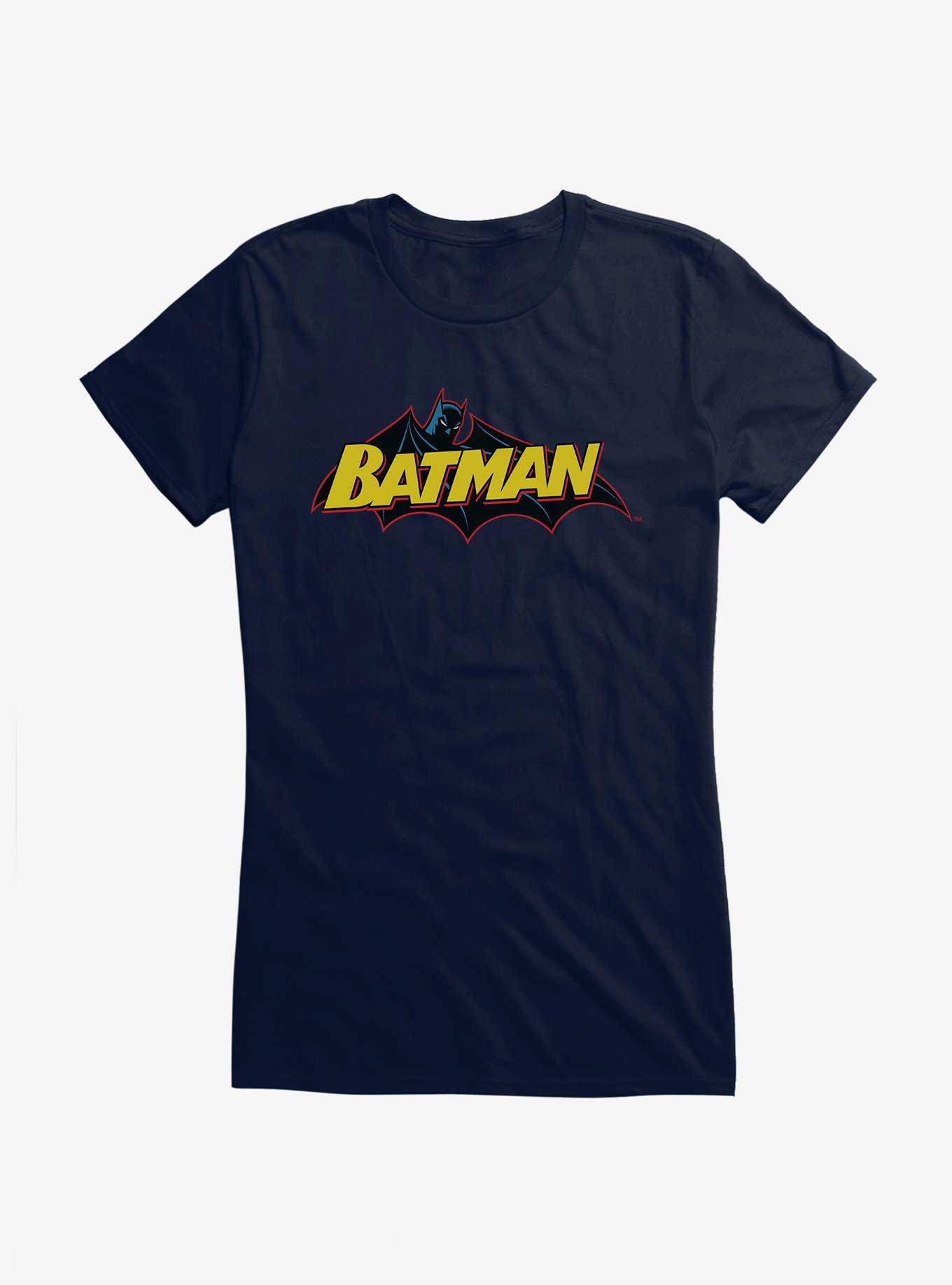 DC Comics Batman 2006 Comics Logo Girls T-Shirt, , hi-res