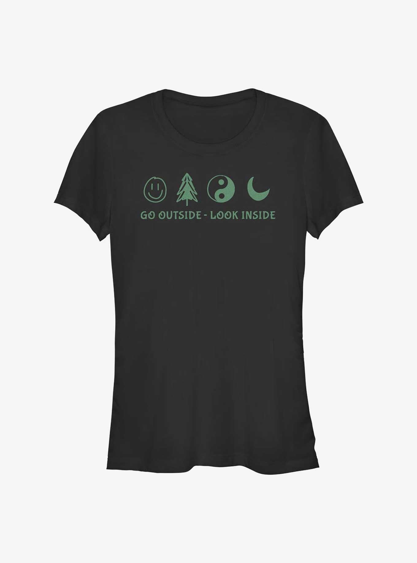 Outside Inside Care Girls T-Shirt