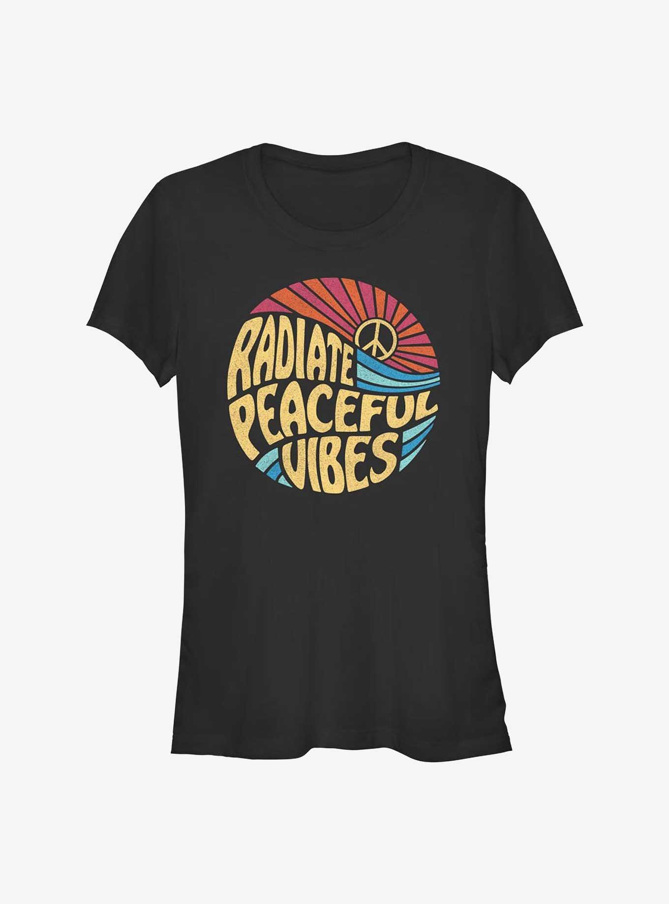 Peaceful Vibes Girls T-Shirt, , hi-res