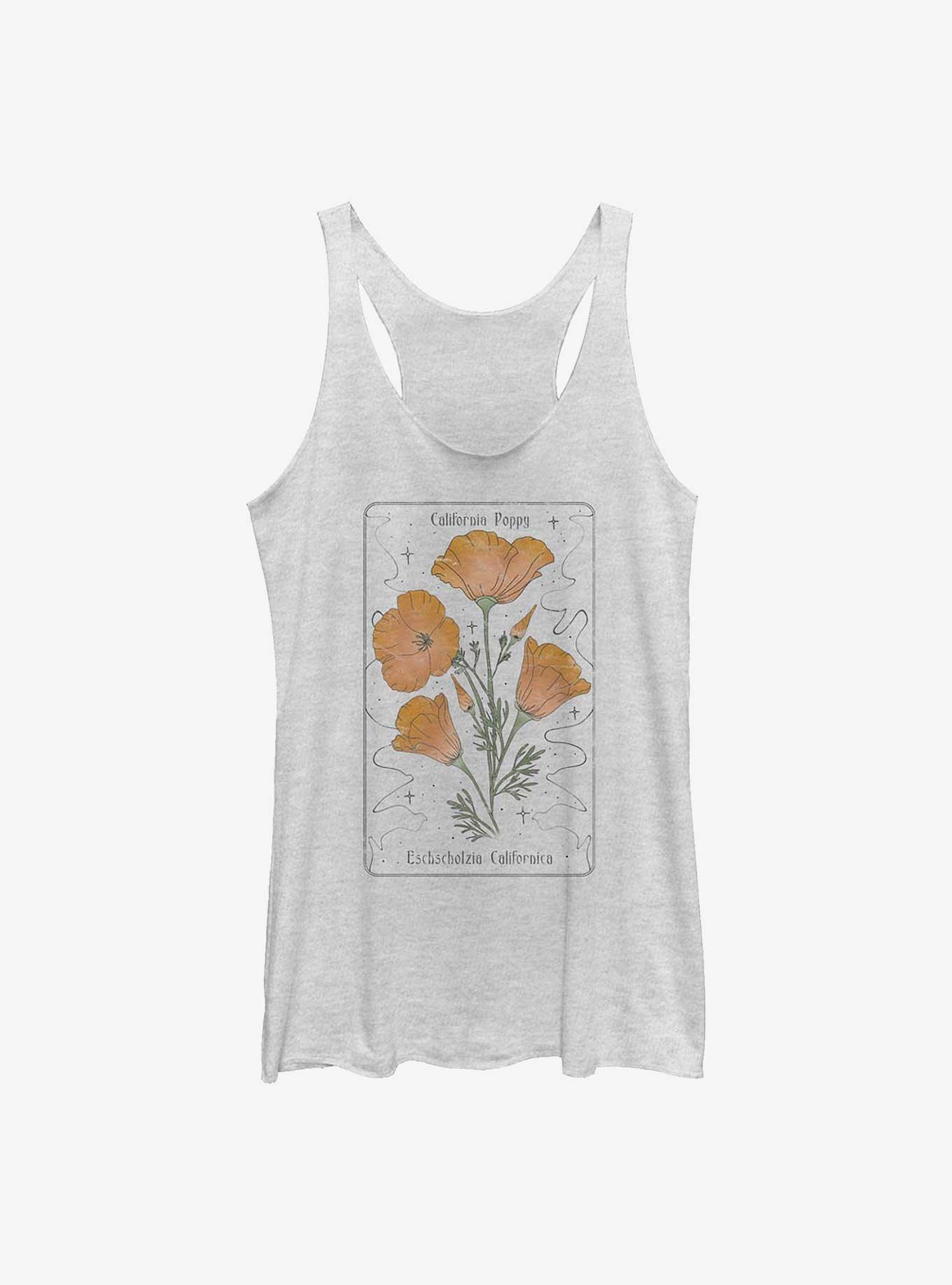 California Poppy Tarot Girls Tank, , hi-res