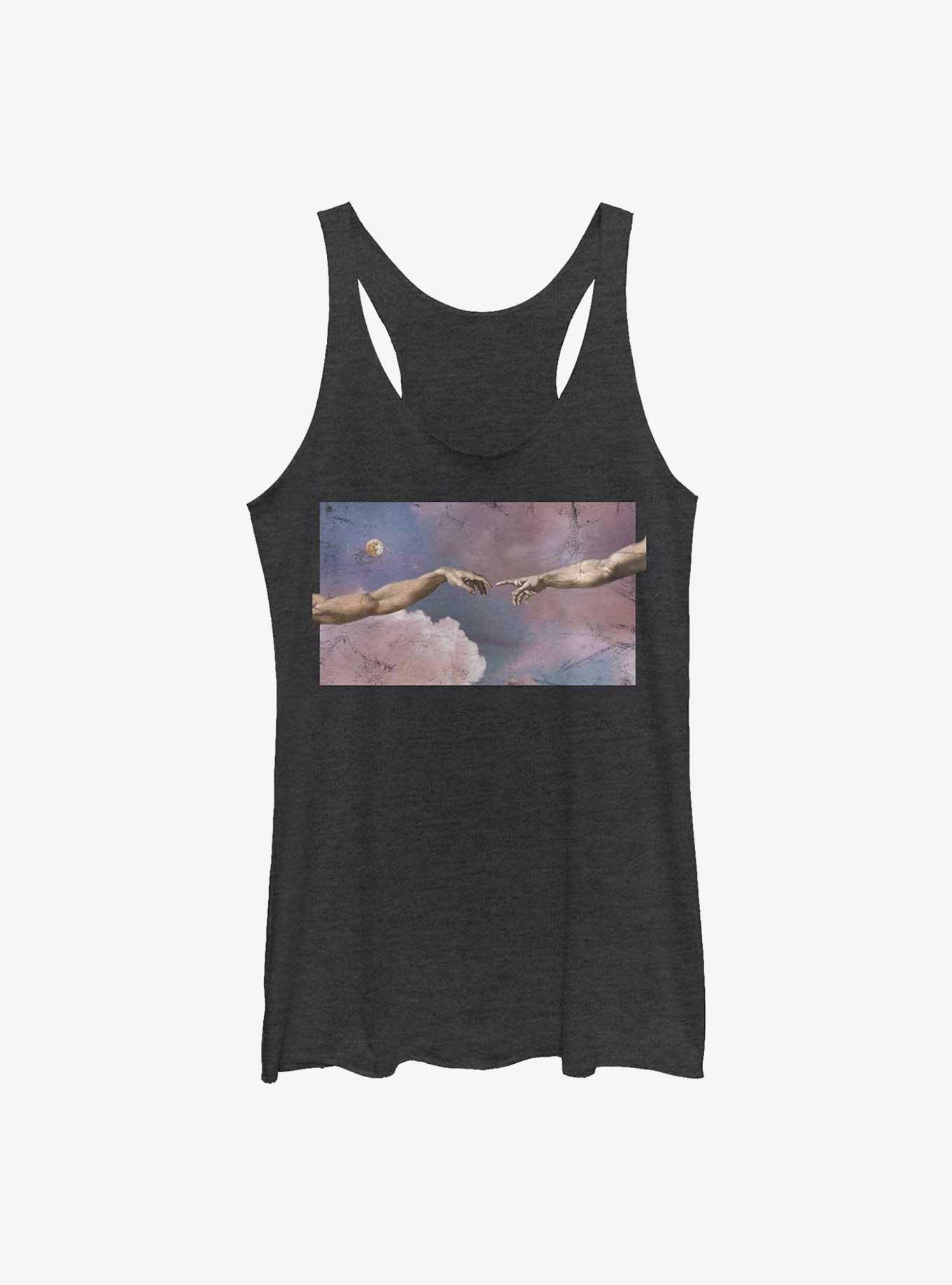 Michel Sky Girls Tank, BLK HTR, hi-res