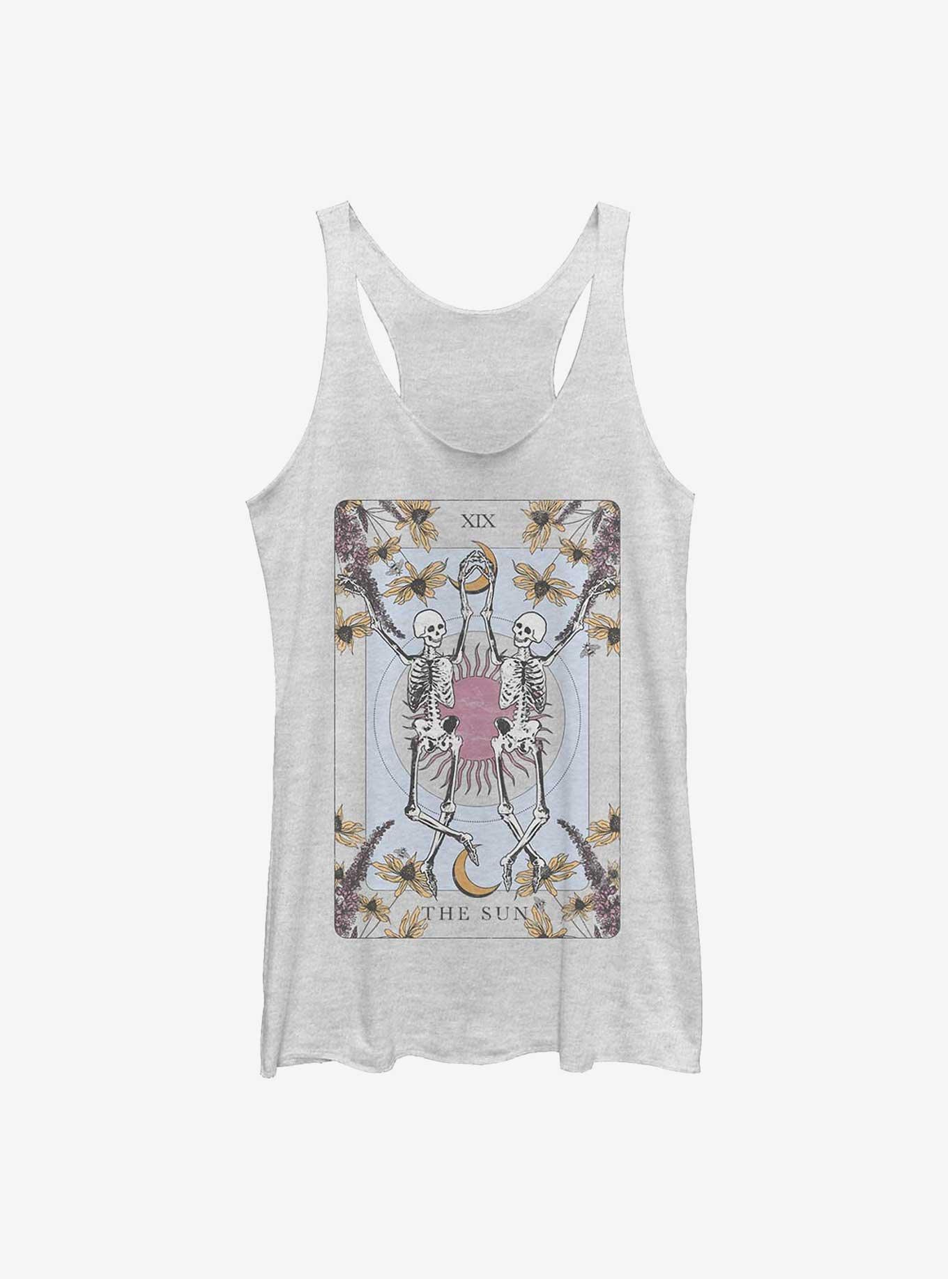 Skeleton Dance Girls Tank - WHITE | Hot Topic