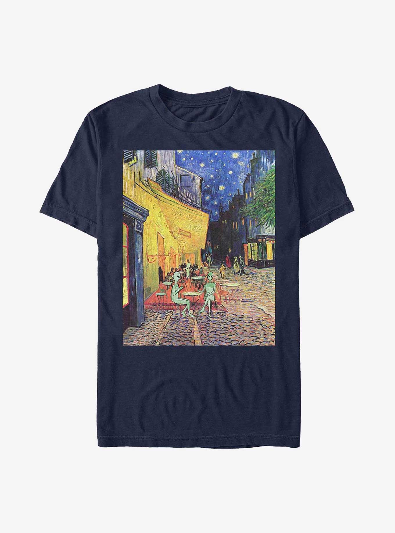 Alien Paris T-Shirt, NAVY, hi-res