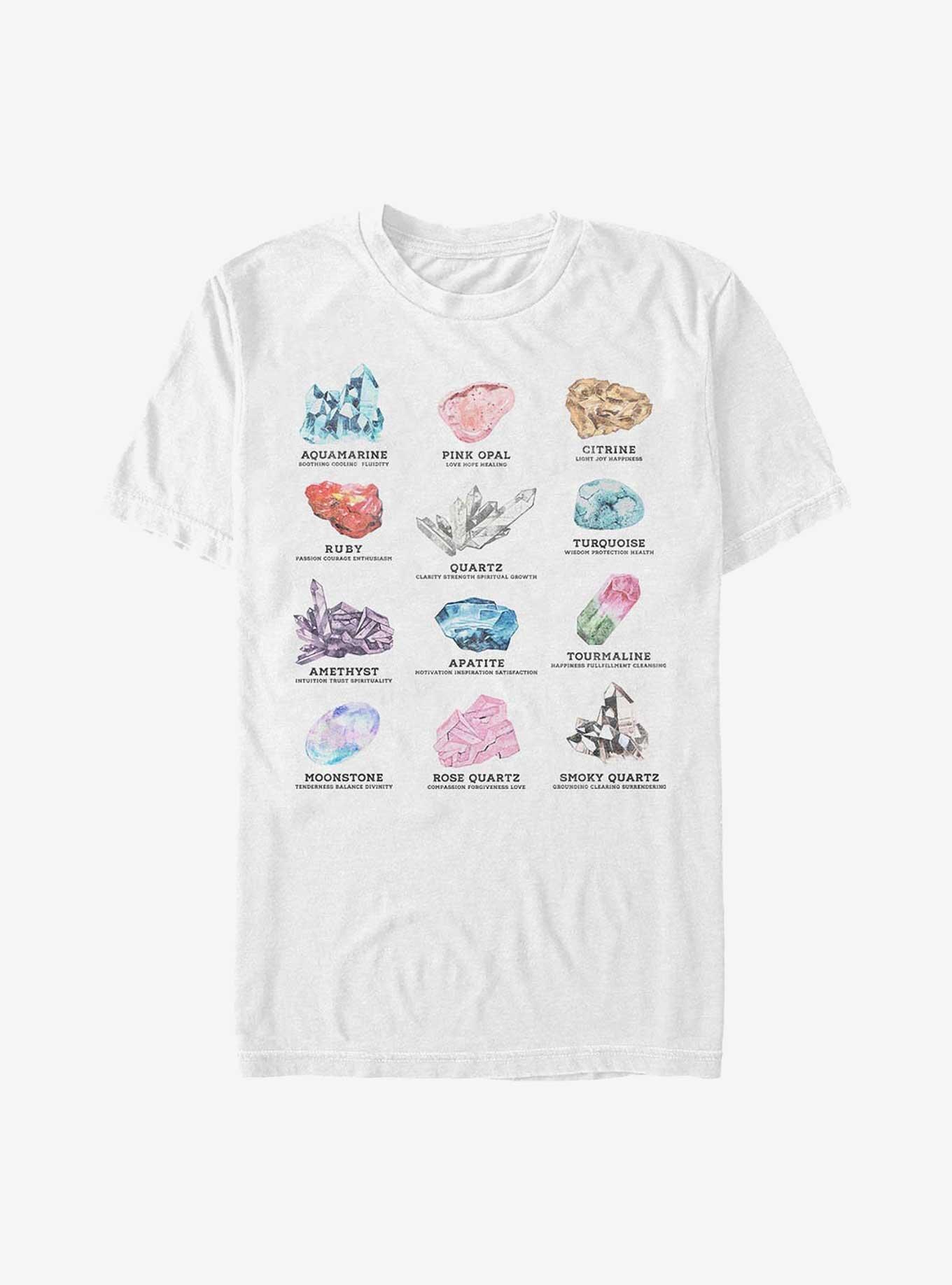 Crystal Chart T-Shirt, WHITE, hi-res