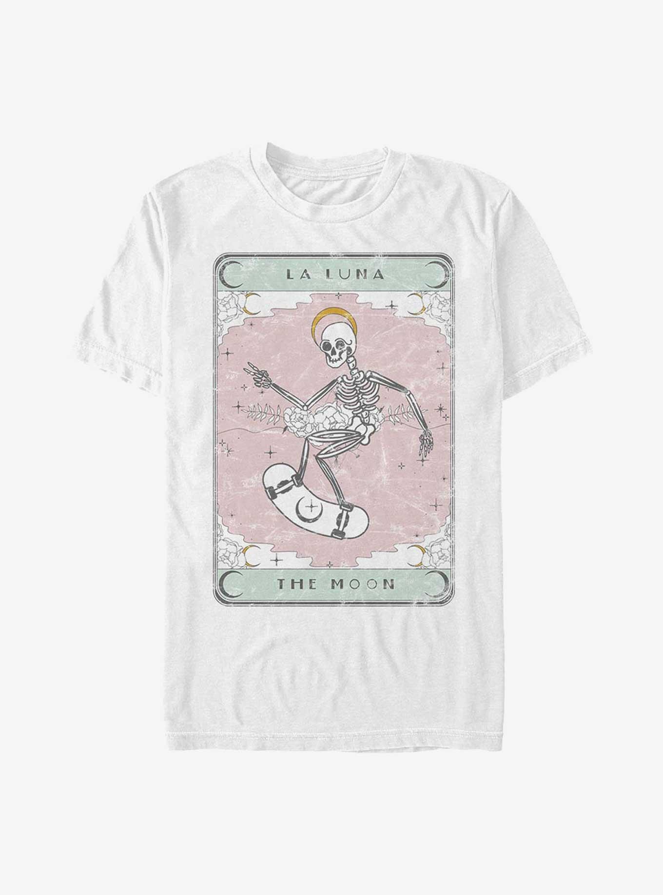 Moon Skate T-Shirt, WHITE, hi-res