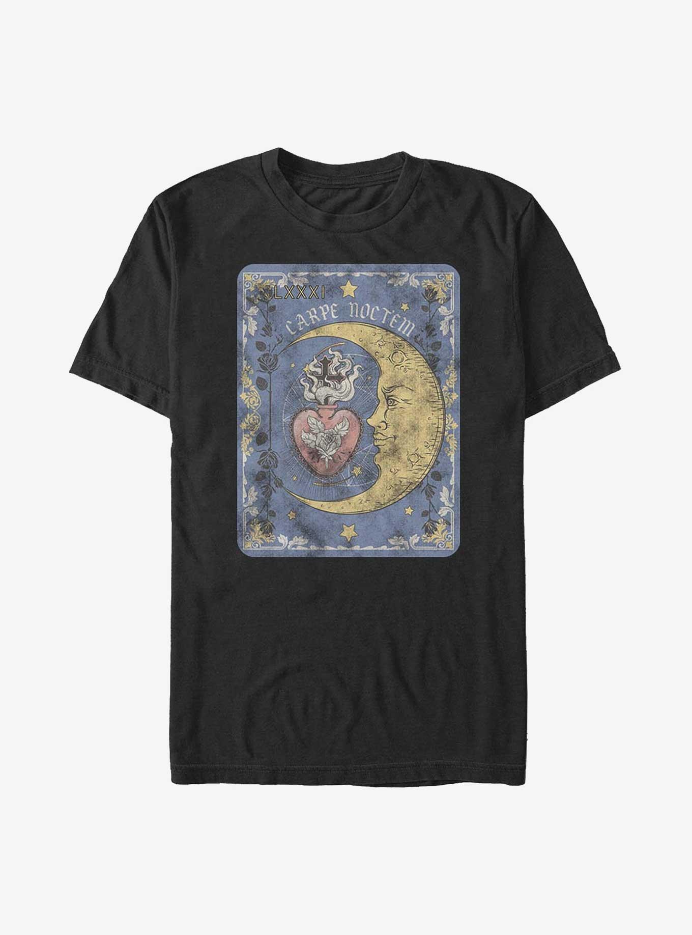 Tarot Card T-Shirt, BLACK, hi-res