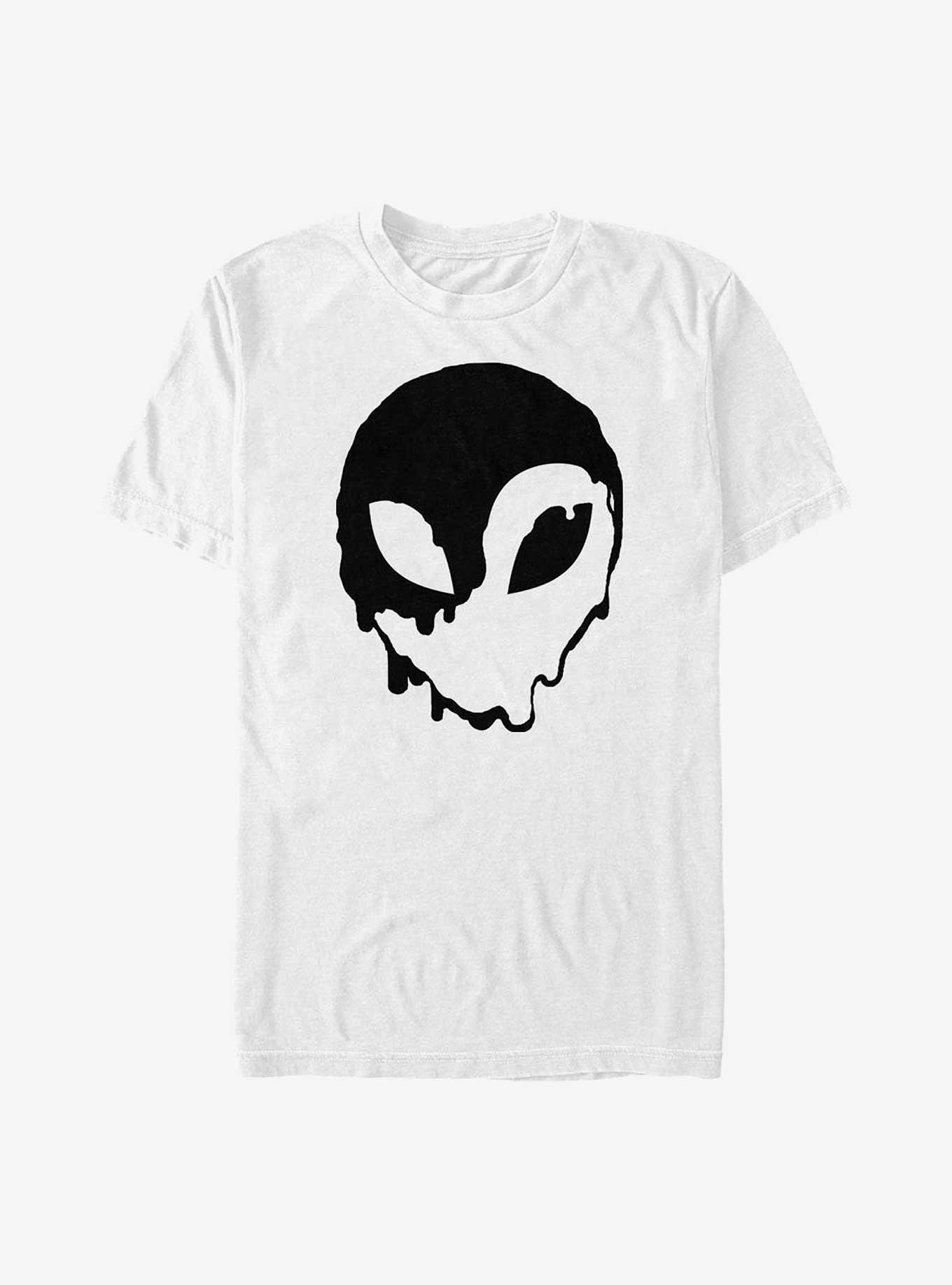 Ying Yang Alien T-Shirt, WHITE, hi-res