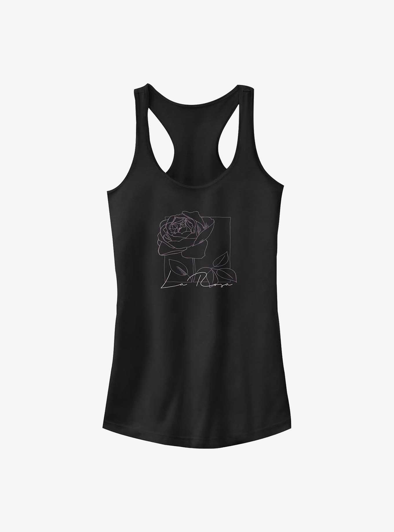 La Rosa Girls Tank, BLACK, hi-res