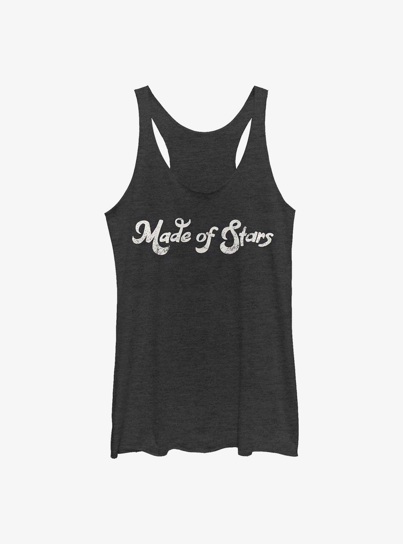Made Of Stars Girls Tank, BLK HTR, hi-res