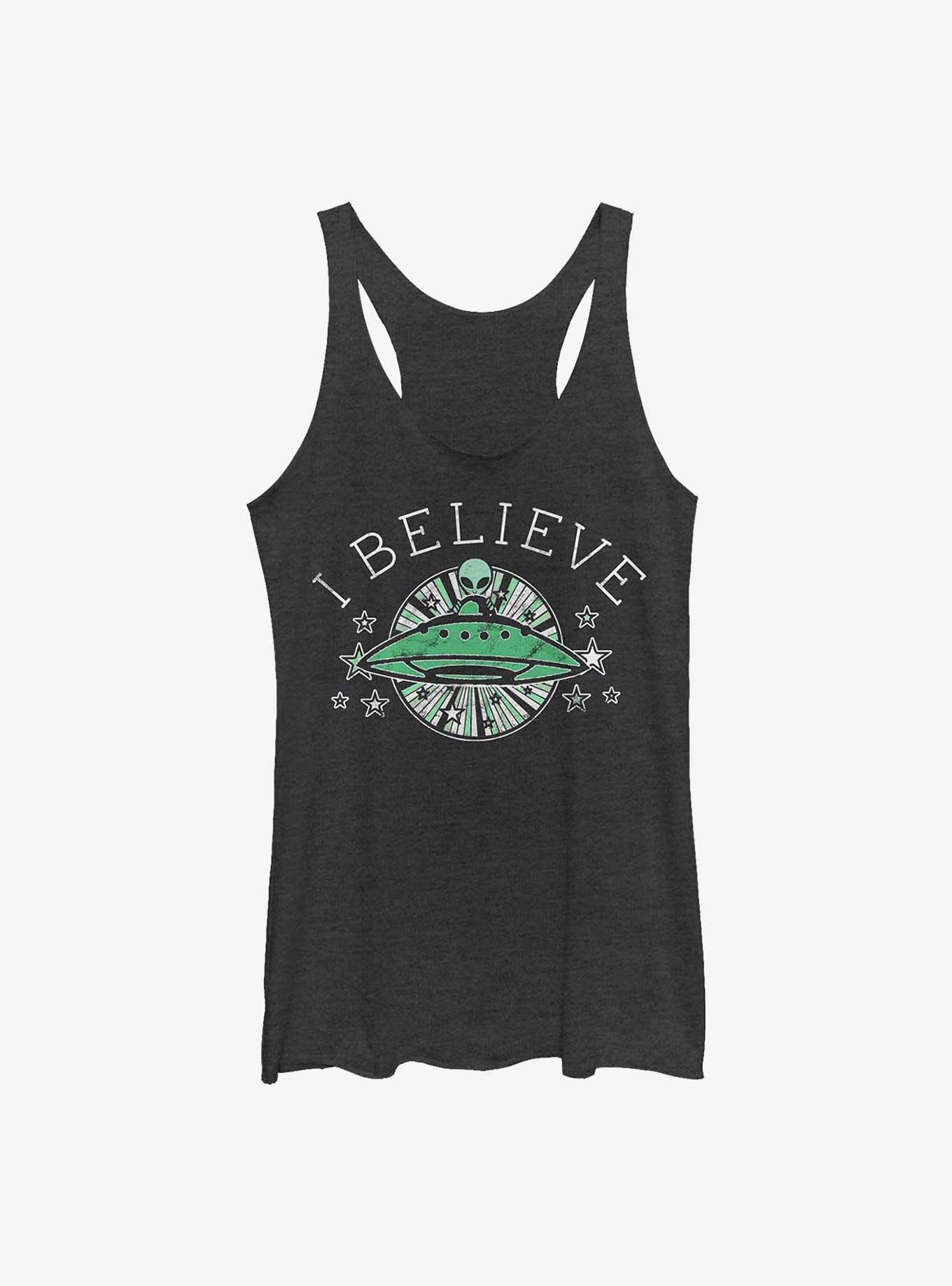 Real Aliens Girls Tank, BLK HTR, hi-res