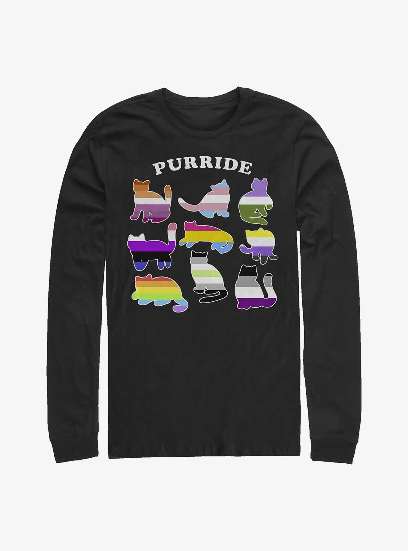 Purride Long-Sleeve T-Shirt, BLACK, hi-res