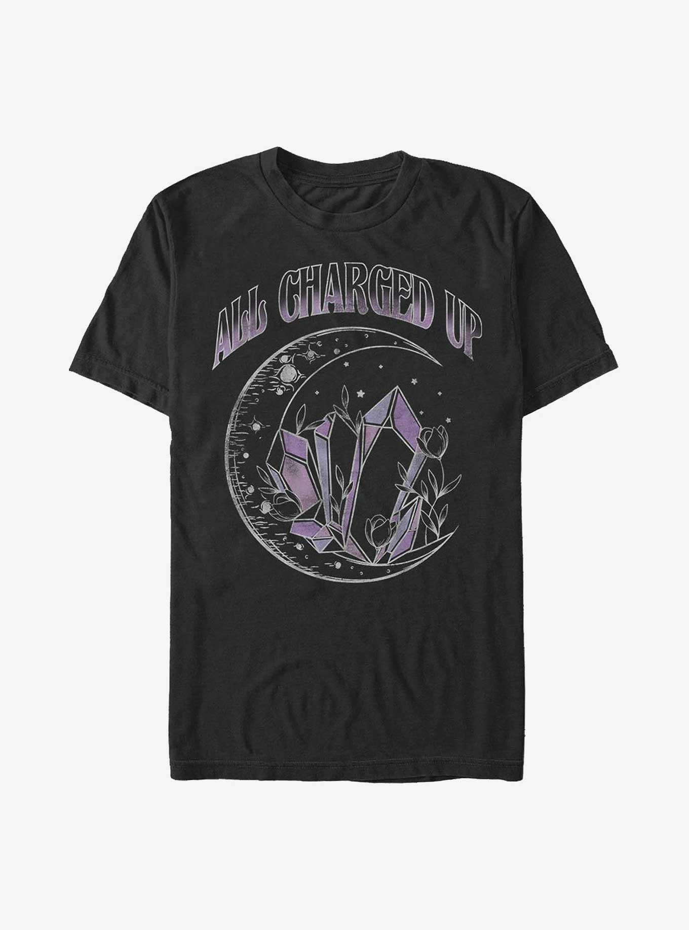 All Charged Up T-Shirt, BLACK, hi-res view 1