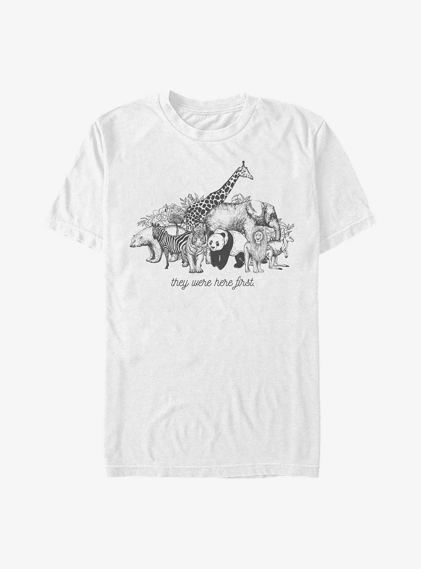Here First T-Shirt, WHITE, hi-res