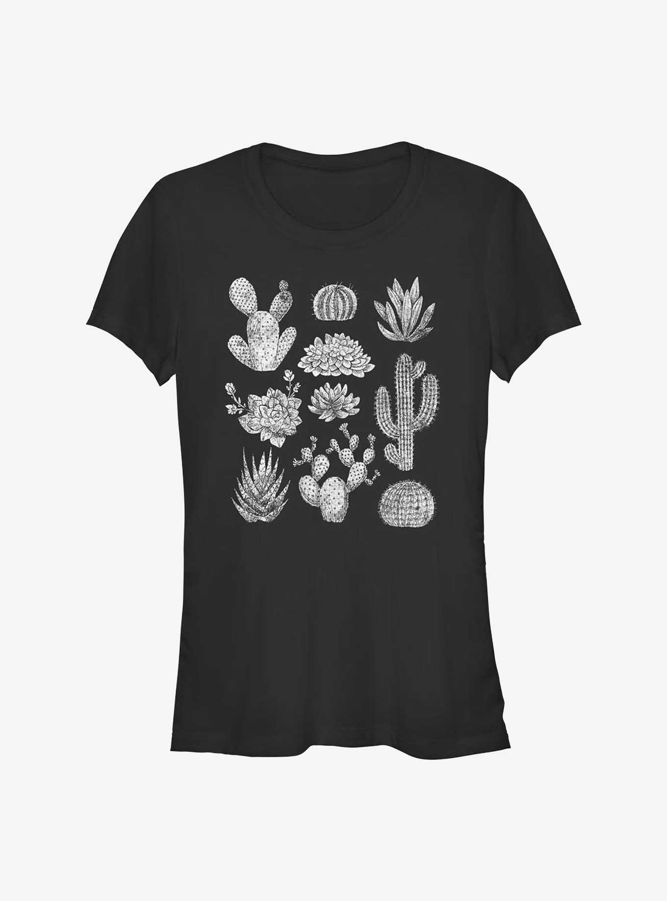 Cactus Grid Girls T-Shirt, , hi-res