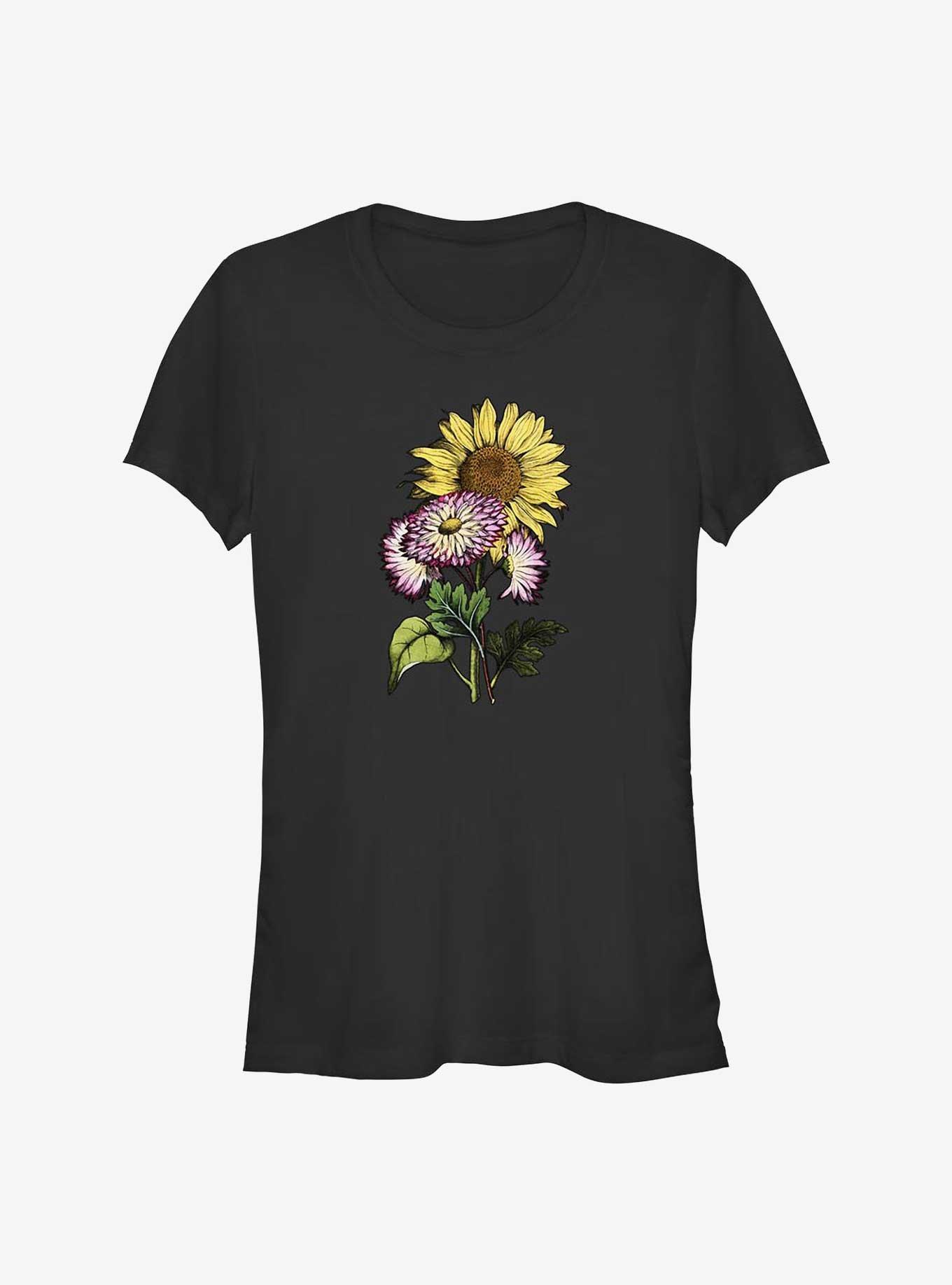 Sunflower Girls T-Shirt, BLACK, hi-res