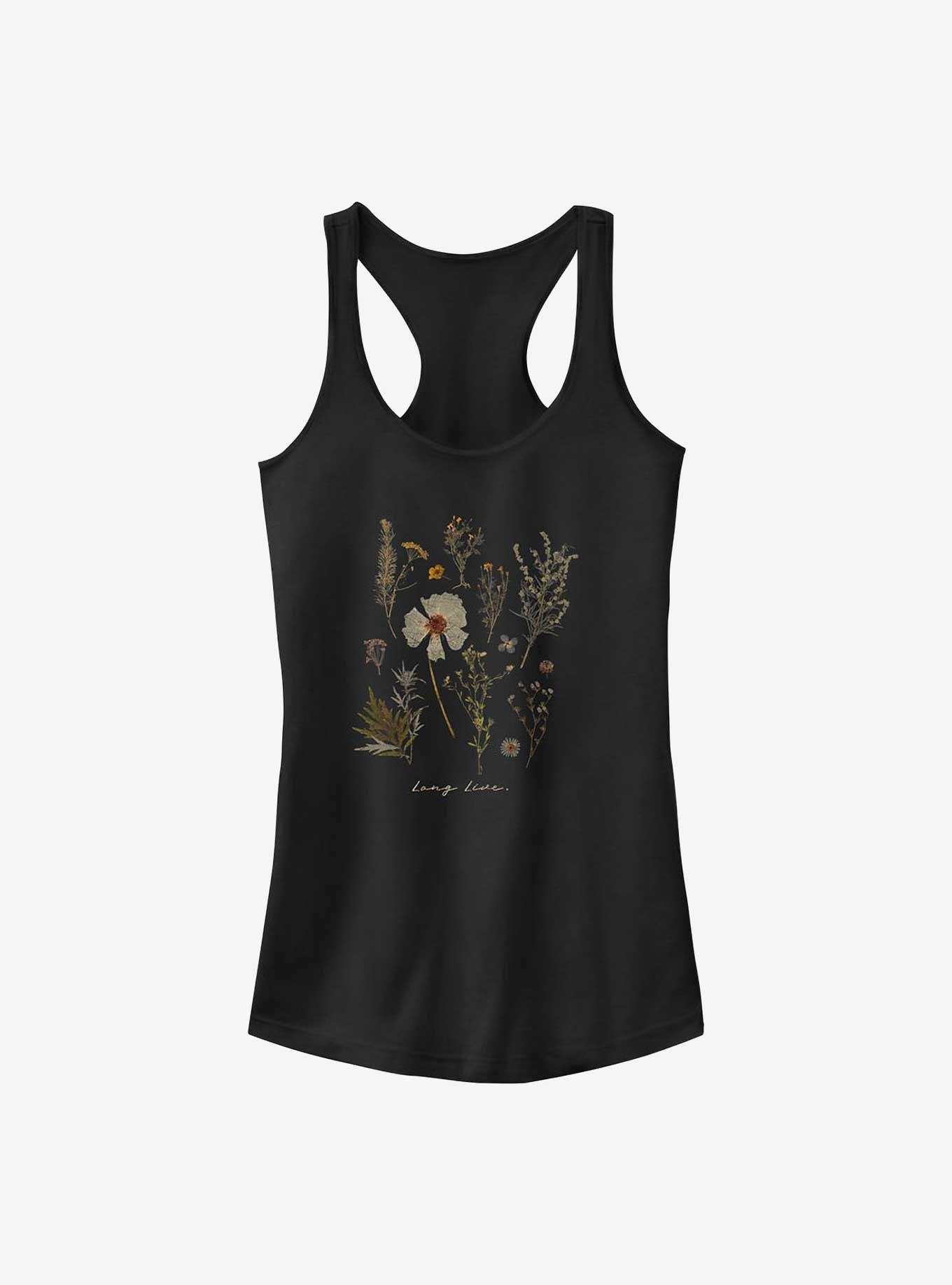 Pressed Flowers Live Girls Tank, , hi-res