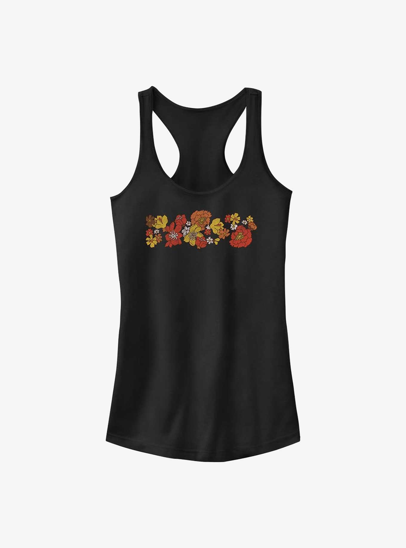 Retro Floral Girls Tank, , hi-res