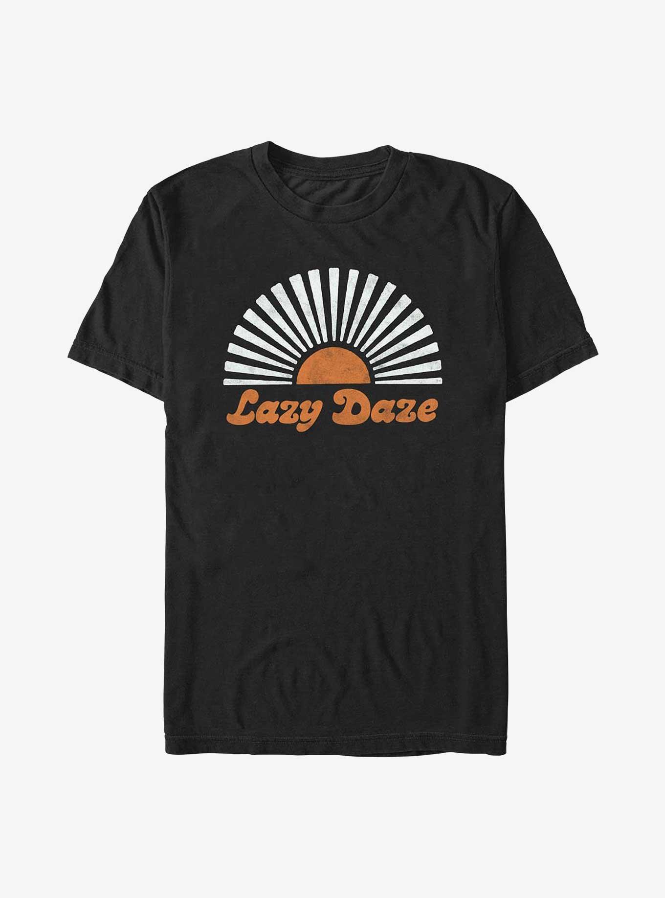 Lazy Daze T-Shirt, BLACK, hi-res