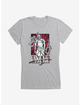 Yasuke Bloody Sword Girls T-Shirt, HEATHER, hi-res