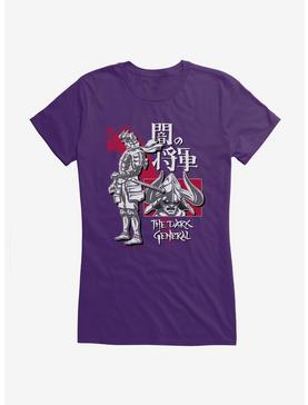 Yasuke The Dark General Collage Girls T-Shirt, PURPLE, hi-res