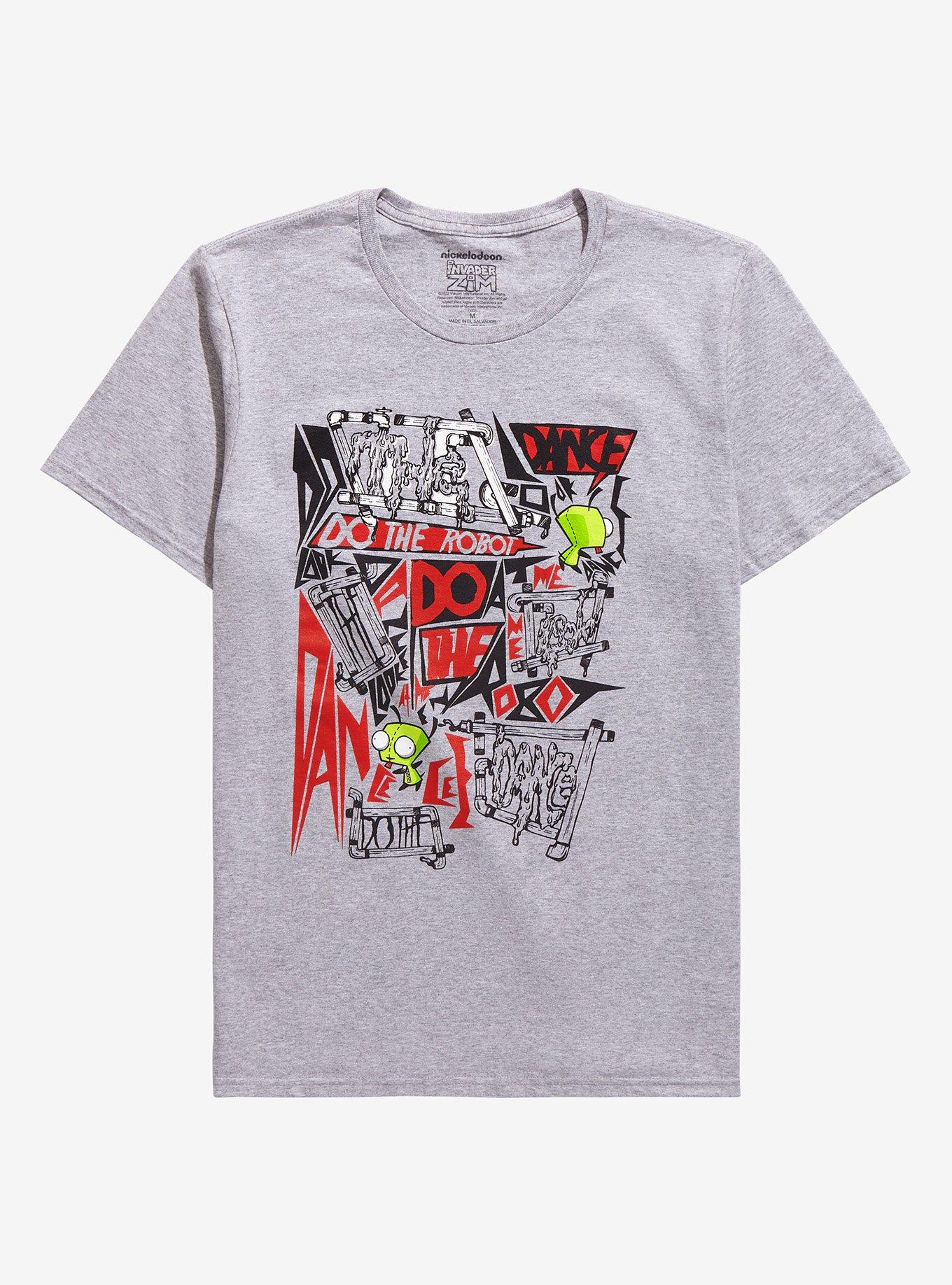 Invader Zim Collage T-Shirt, BLACK, hi-res