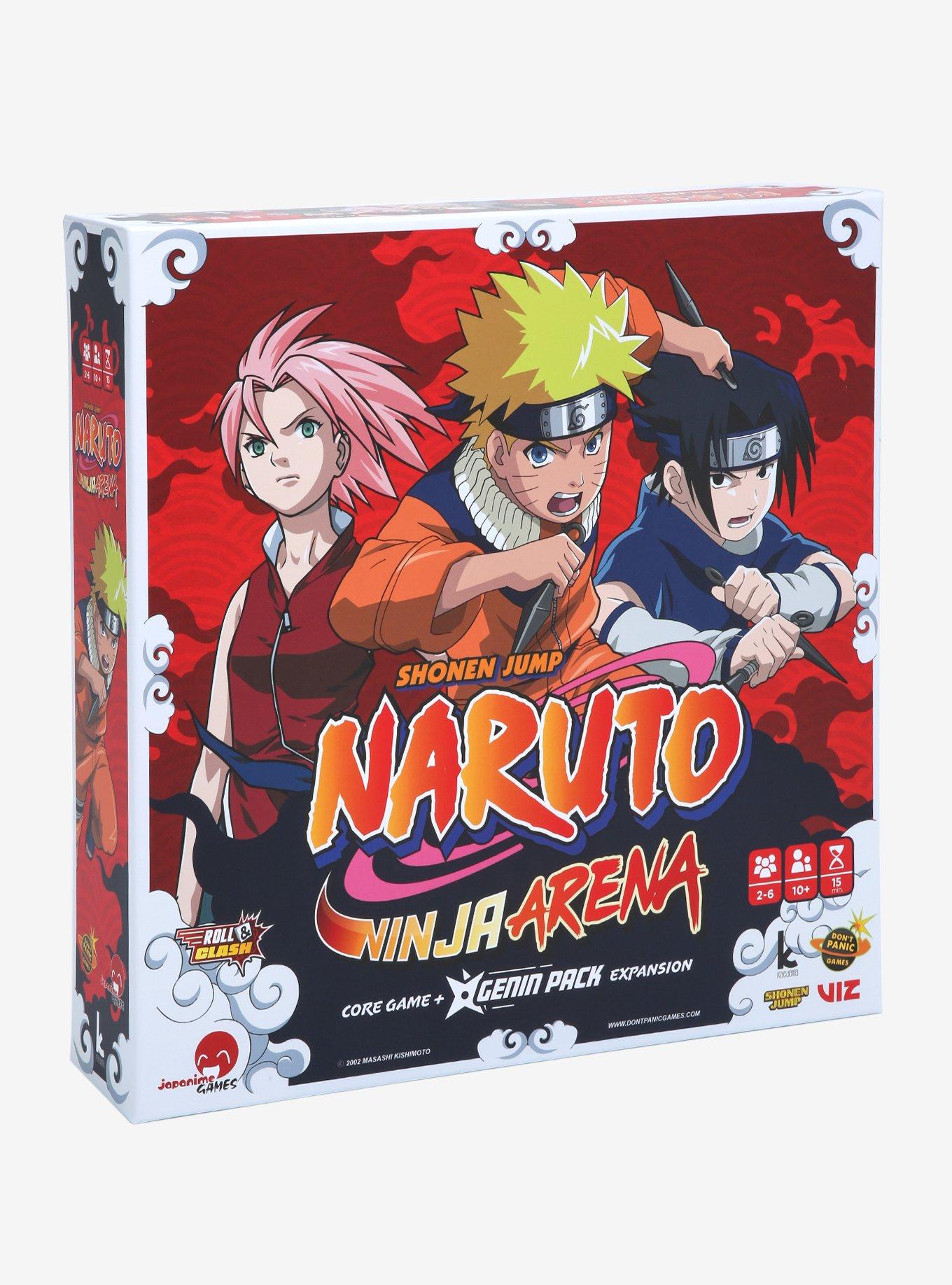 Naruto Ninja Arena Core Board Game & Genin Pack Expansion - BoxLunch Exclusive, , hi-res