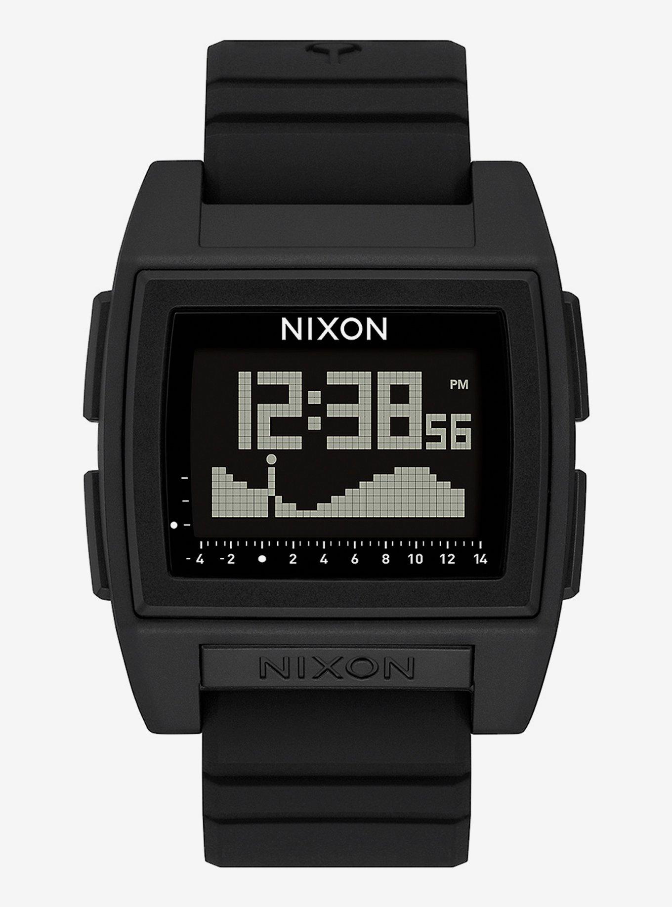 Nixon Base Tide Pro Black Watch, , hi-res