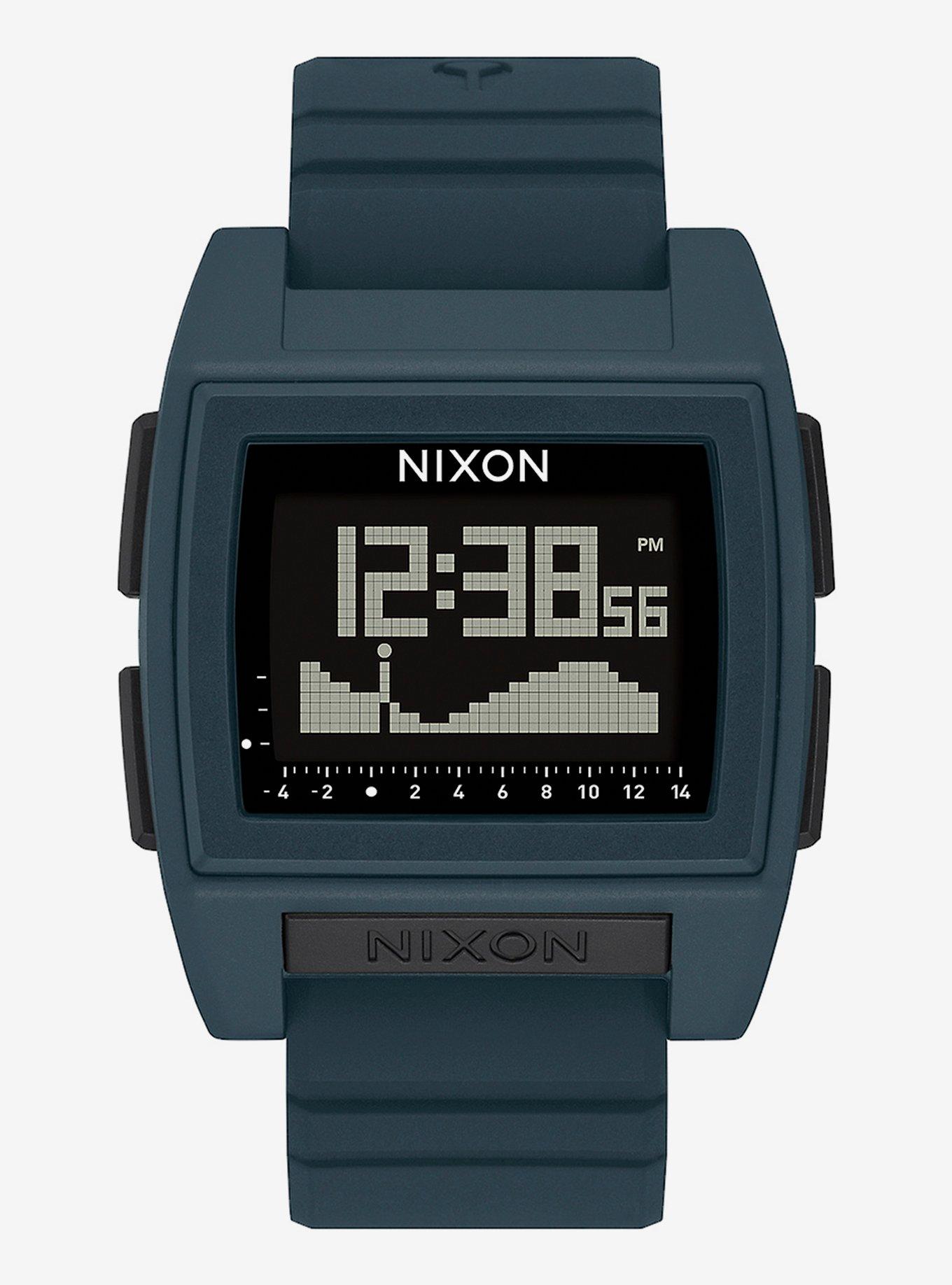 Base Tide Pro Watch | Dark Slate | Digital – Nixon US