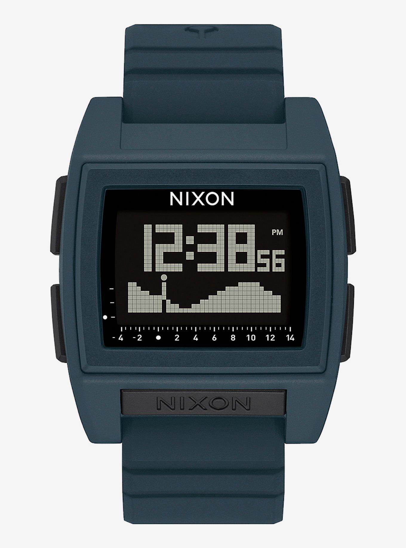 Nixon Base Tide Pro Dark Slate Watch, , hi-res