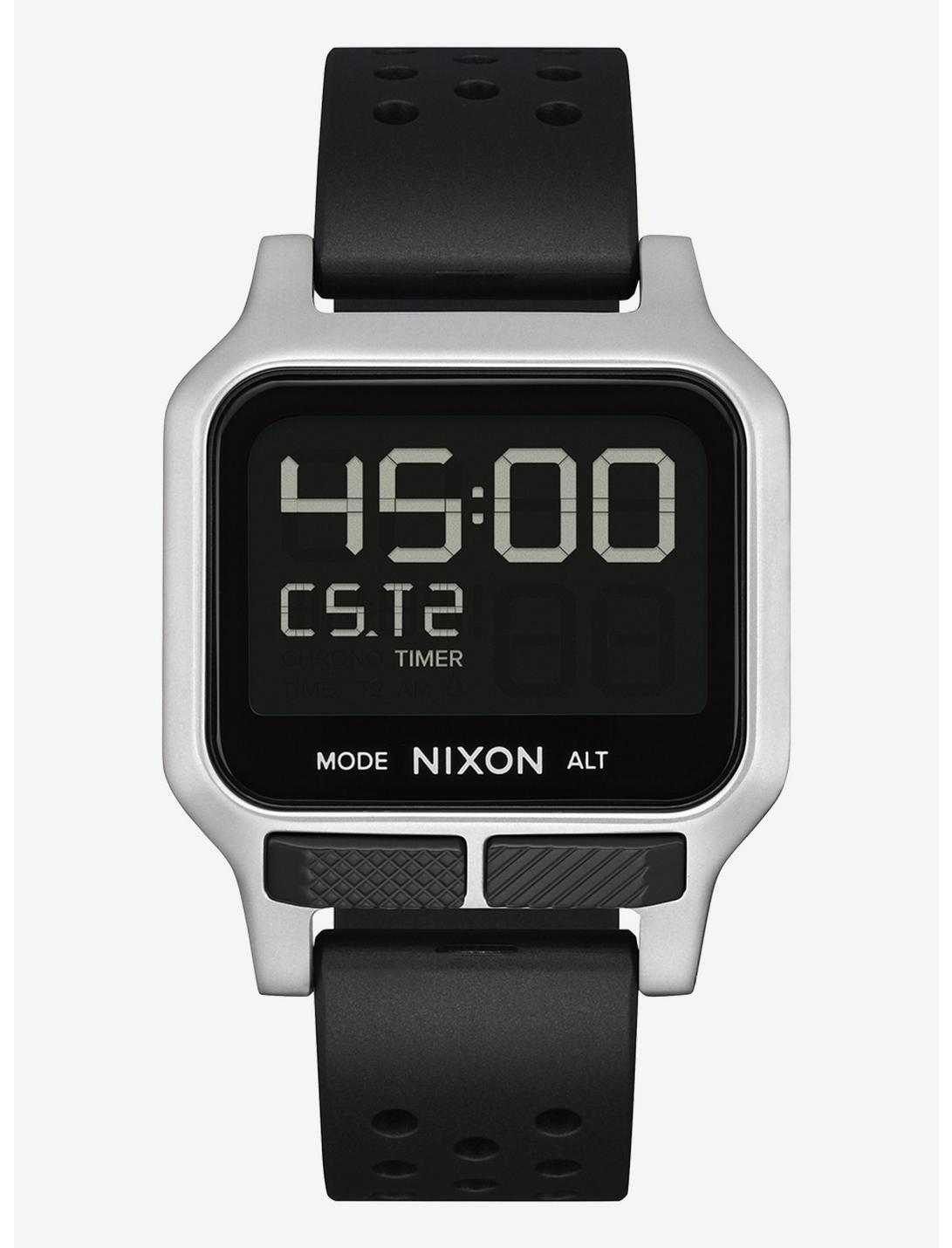 Nixon Heat Silver Watch, , hi-res