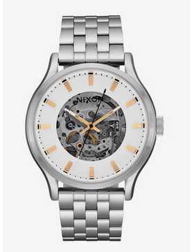 Spectra White Silver Watch, , hi-res