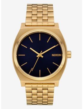 Time Teller Gold Indigo Watch, , hi-res