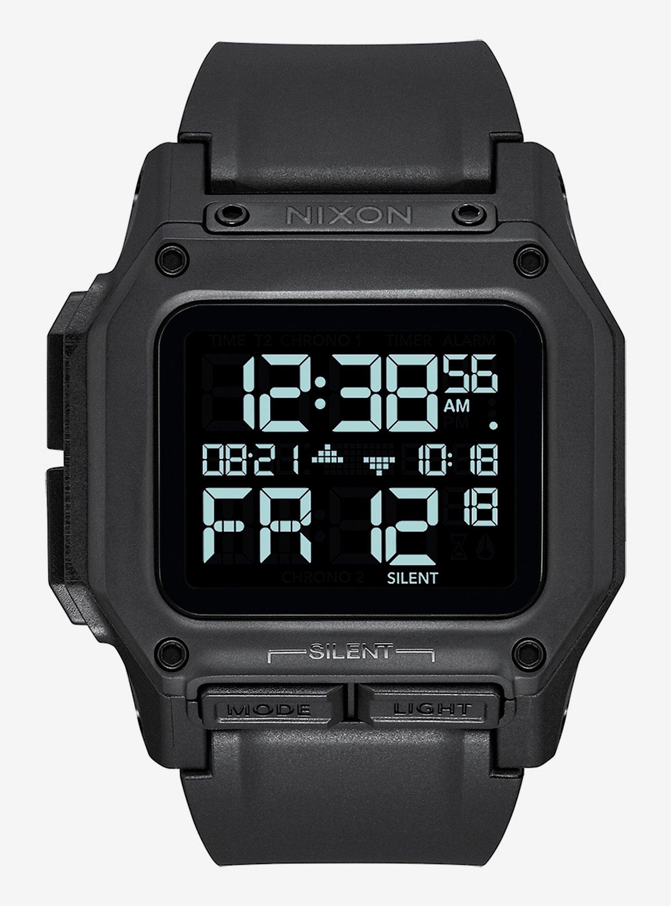 Nixon Regulus All Black Watch, , hi-res