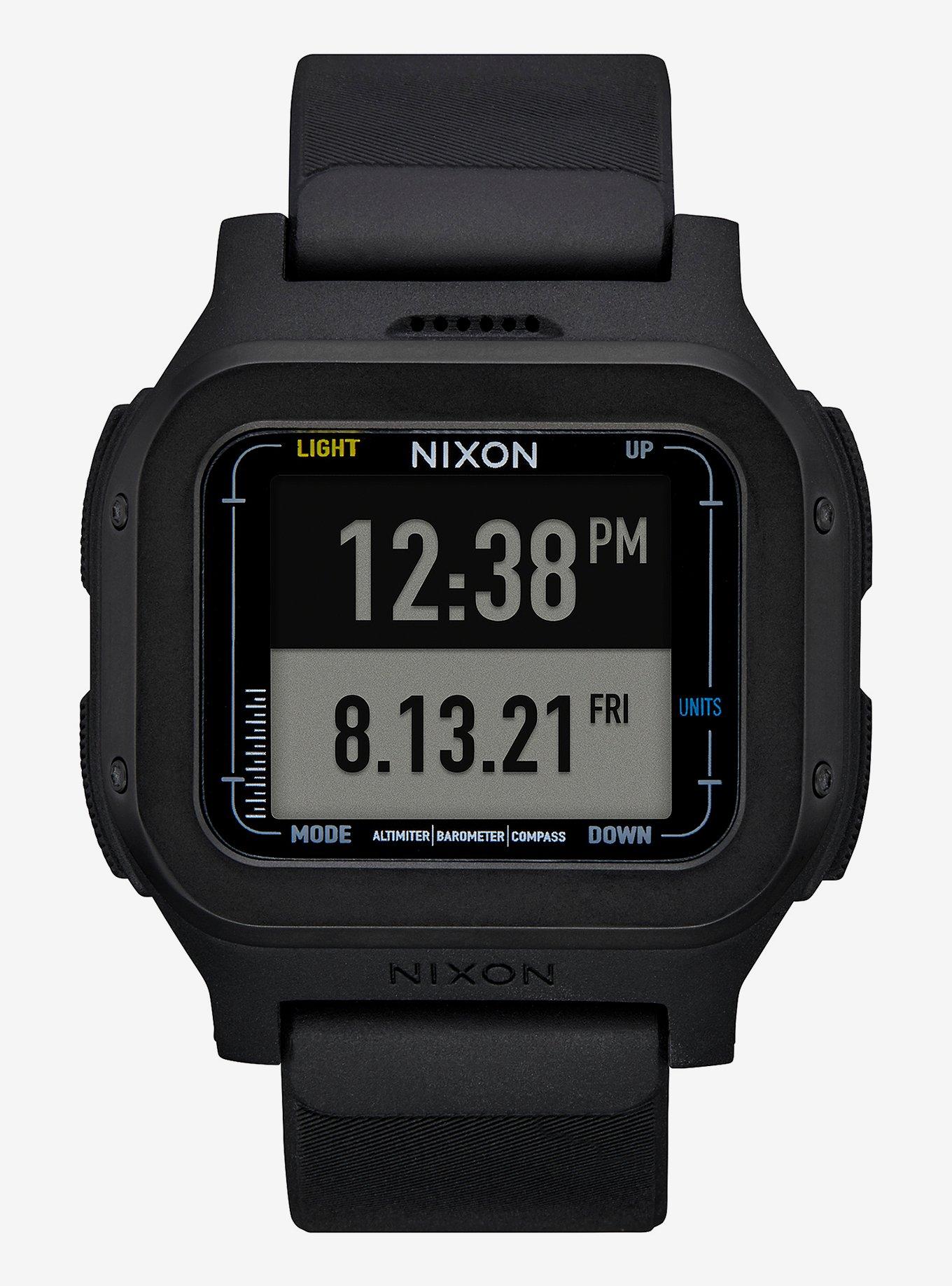 Nixon Regulus Expedition All Black Watch, , hi-res