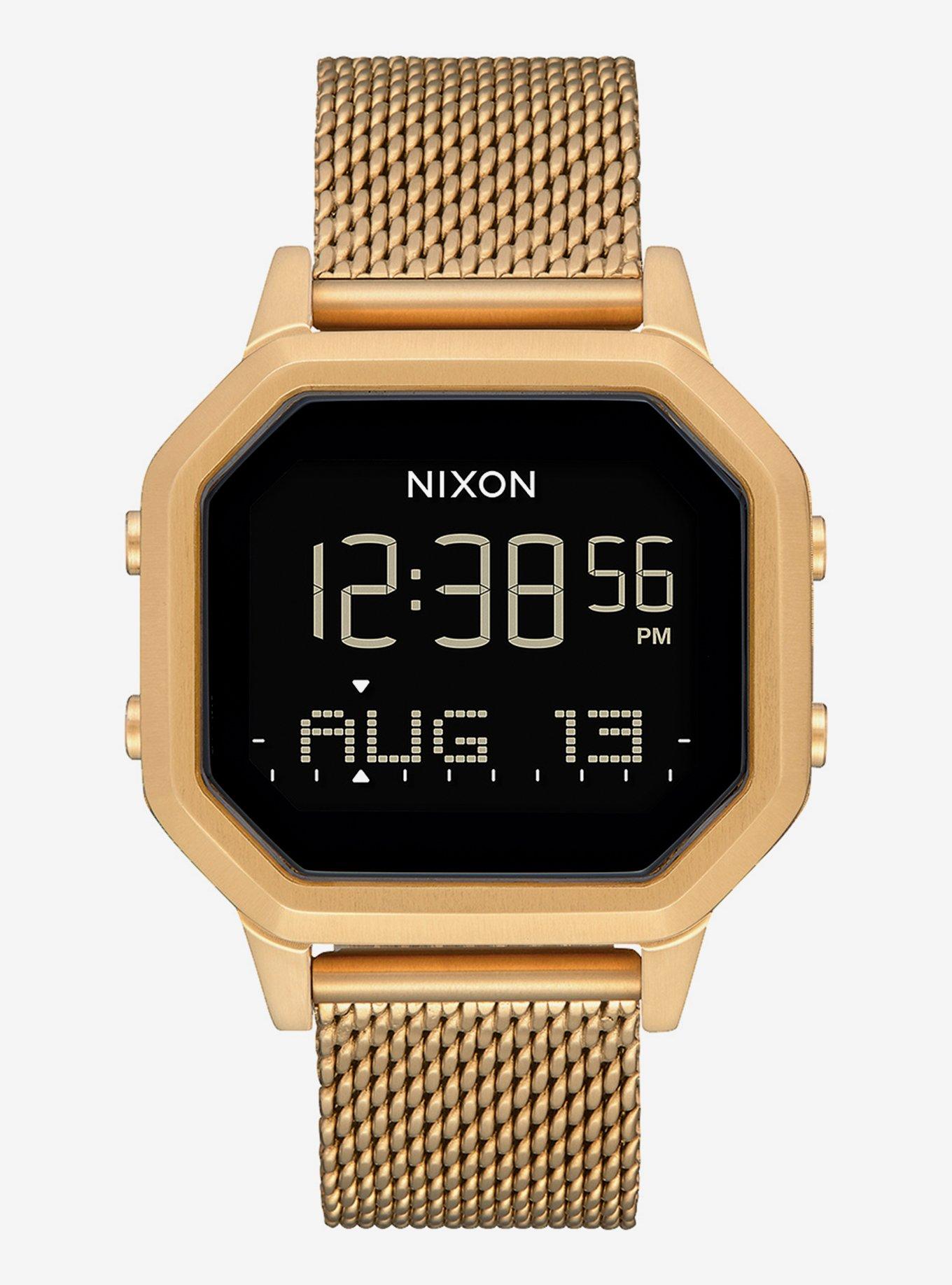 Nixon Siren Milanese All Gold Watch, , hi-res