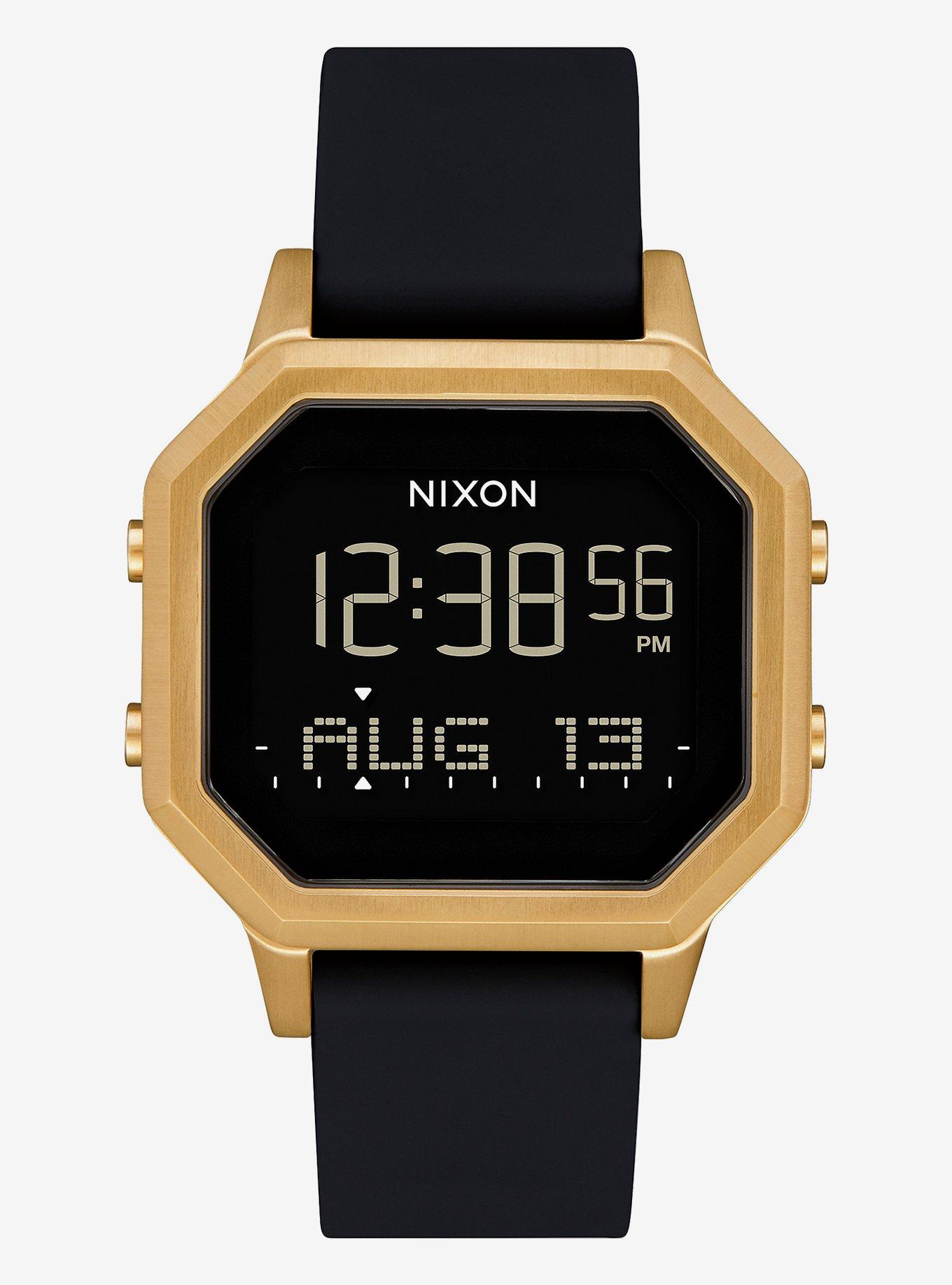 Nixon Siren Ss Gold Black Watch, , hi-res