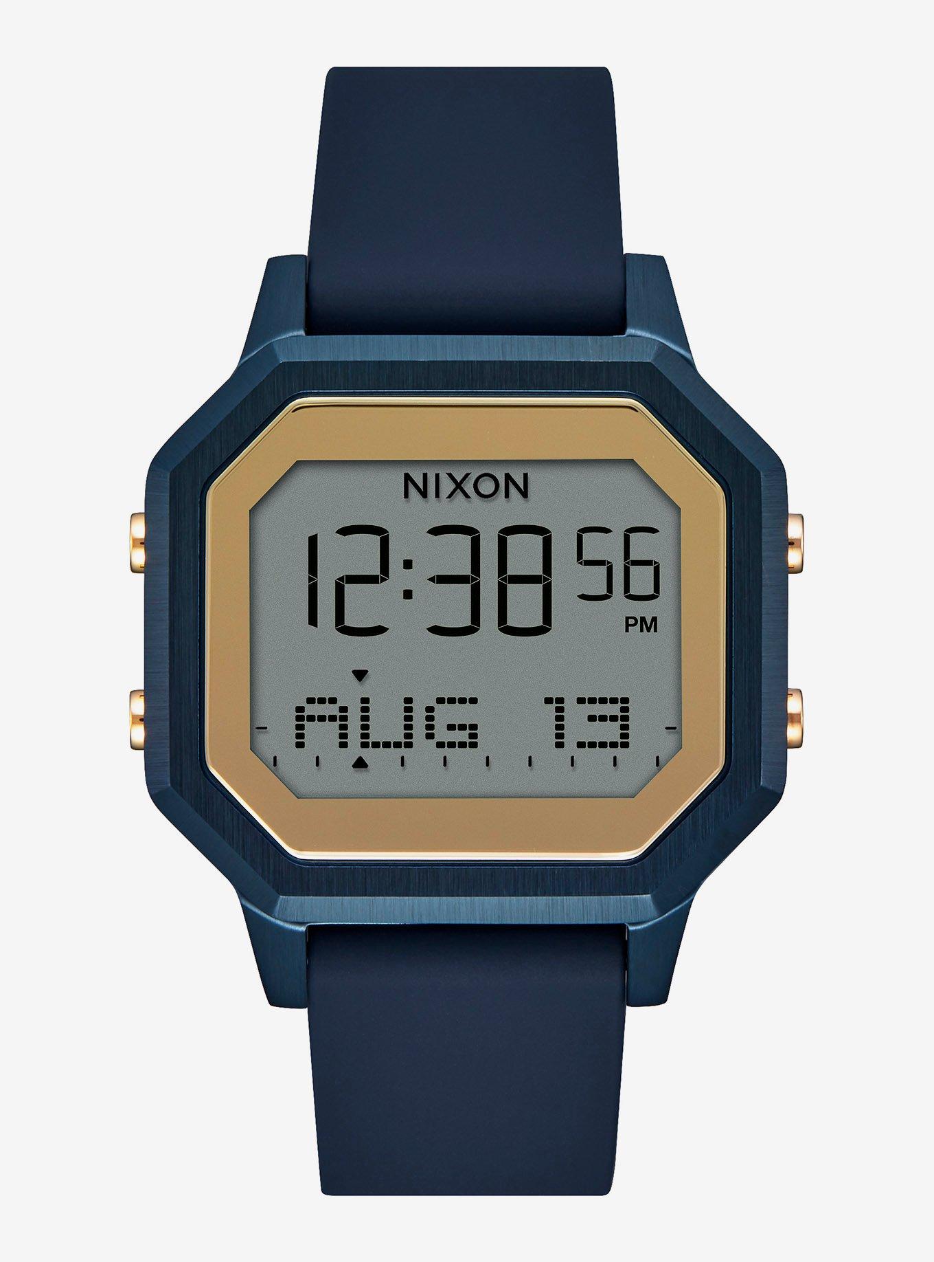 Nixon Siren Ss Navy Gold Watch, , hi-res
