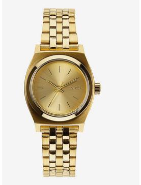 Nixon Small Time Teller All Gold Watch, , hi-res