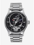 Nixon Grateful Dead Sentry Stainless Steel Black Silver Watch, , hi-res