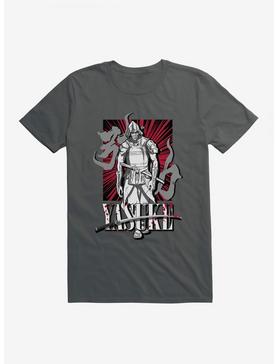 Yasuke Bloody Sword T-Shirt, CHARCOAL, hi-res