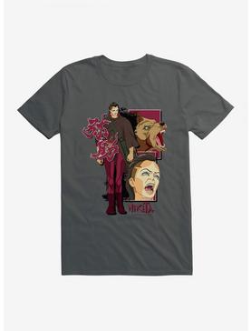 Yasuke Nikita Collage T-Shirt, CHARCOAL, hi-res