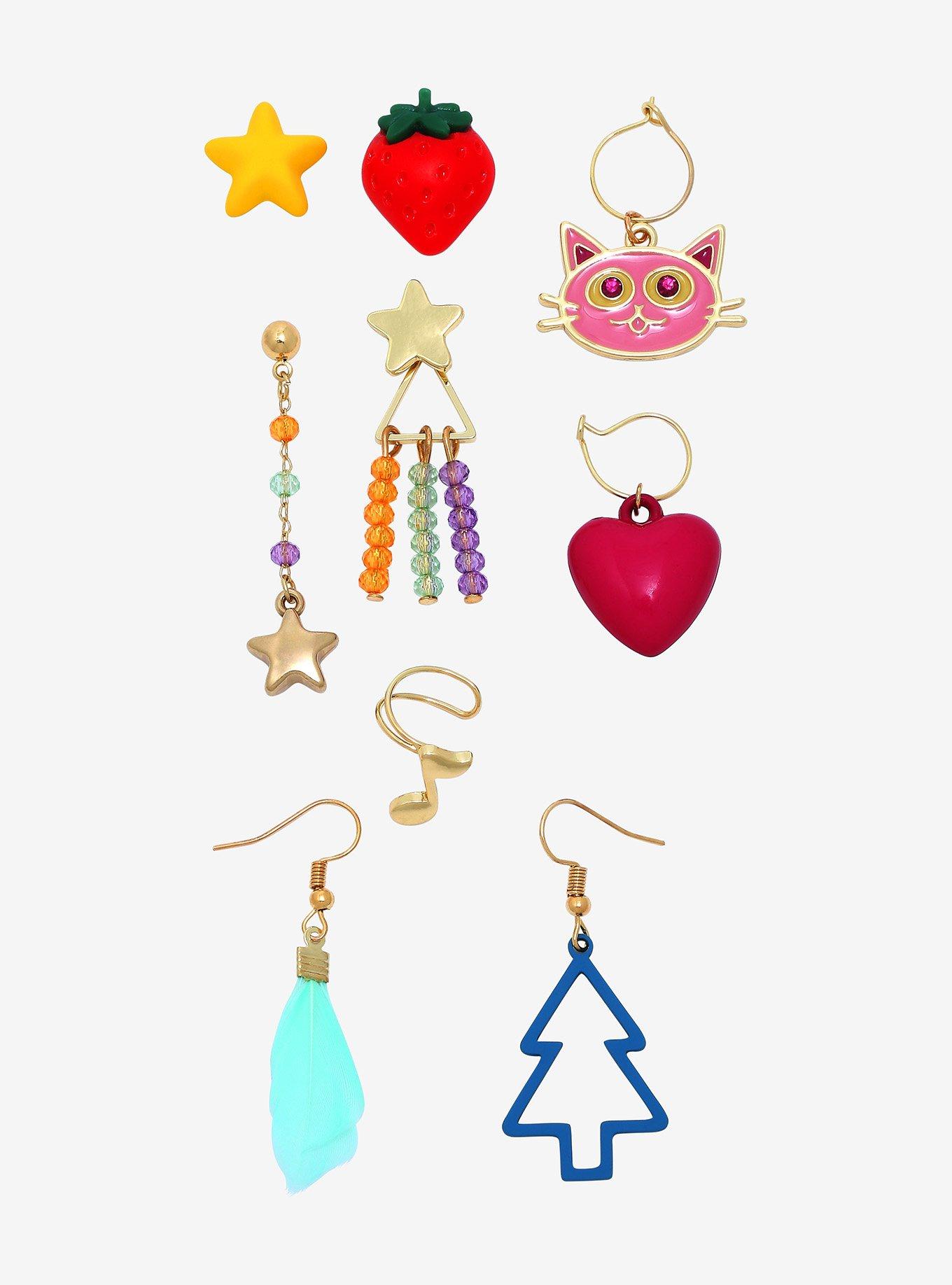 Disney Gravity Falls Mix & Match Earring Set - BoxLunch Exclusive , , hi-res