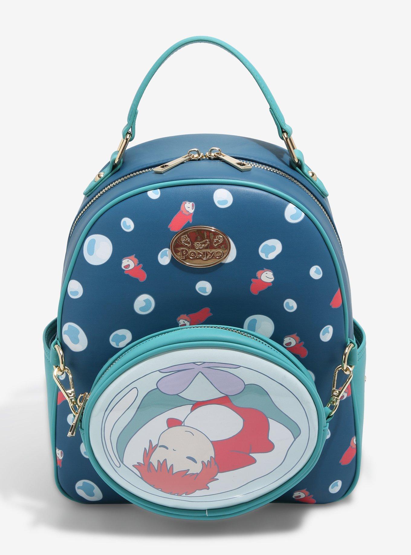 Studio Ghibli Ponyo Sleeping Ponyo in Bubble Mini Backpack & Crossbody Bag  Set - BoxLunch Exclusive | BoxLunch