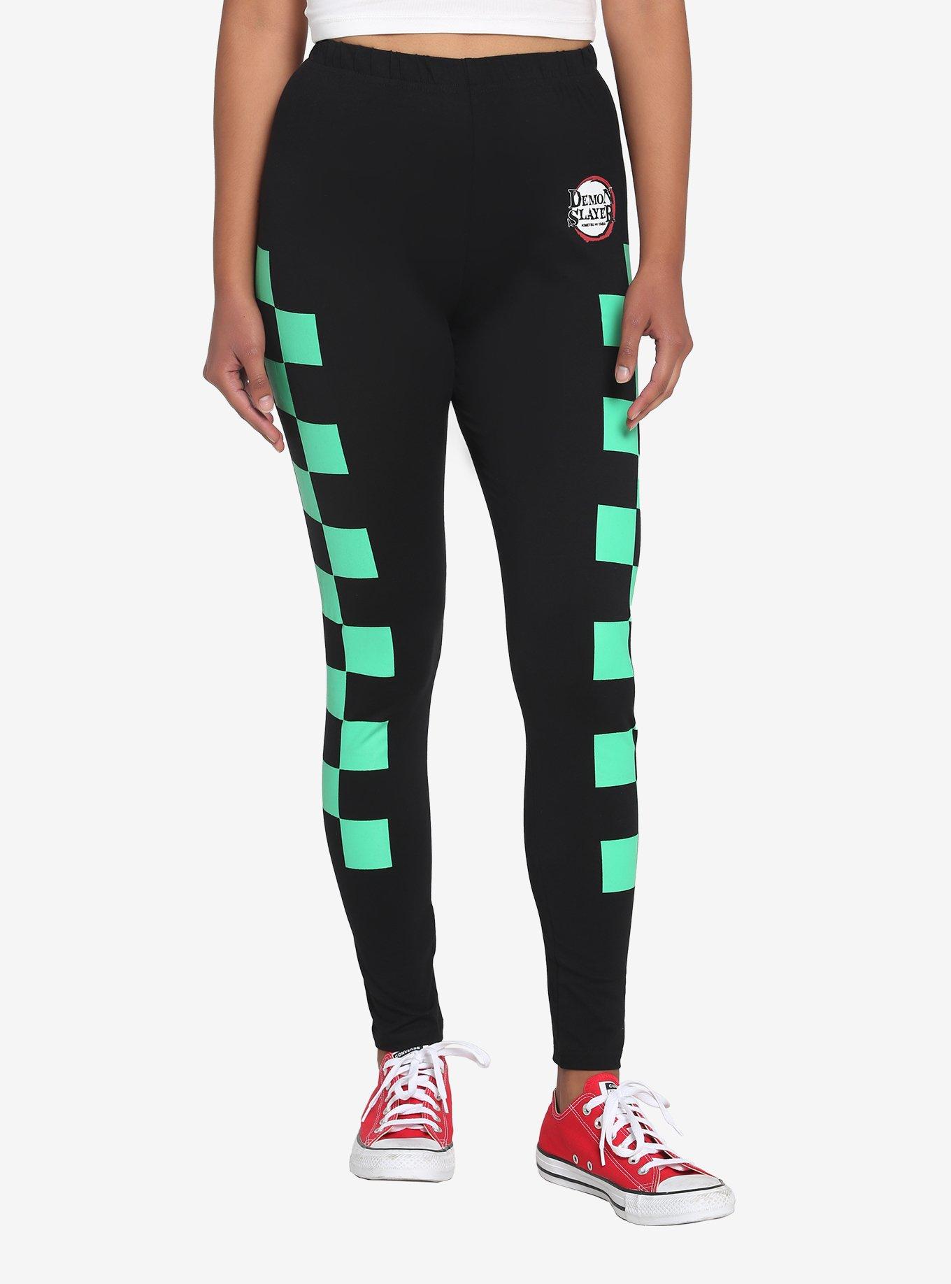 Demon Slayer: Kimetsu No Yaiba Tanjiro Leggings, MULTI, hi-res